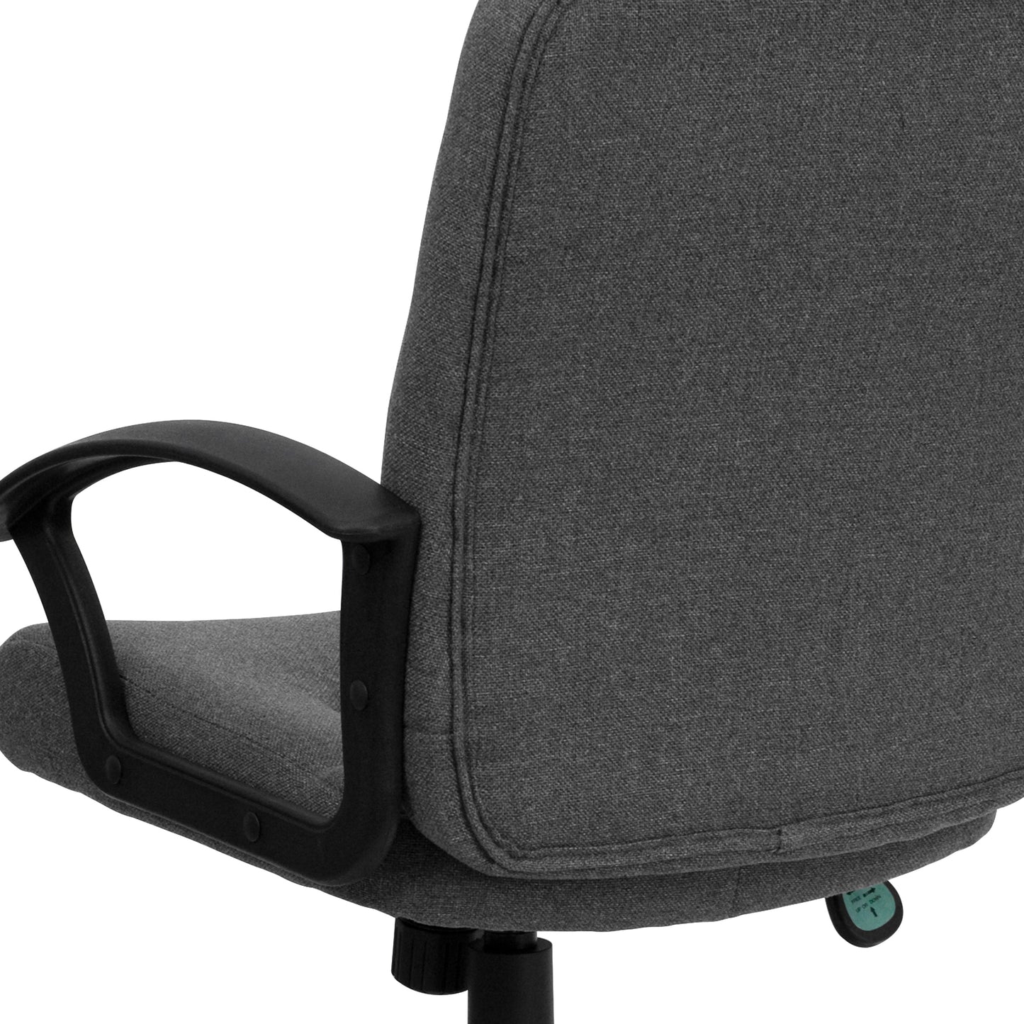 Gray Mid-Back Fabric Chair GO-ST-6-GY-GG