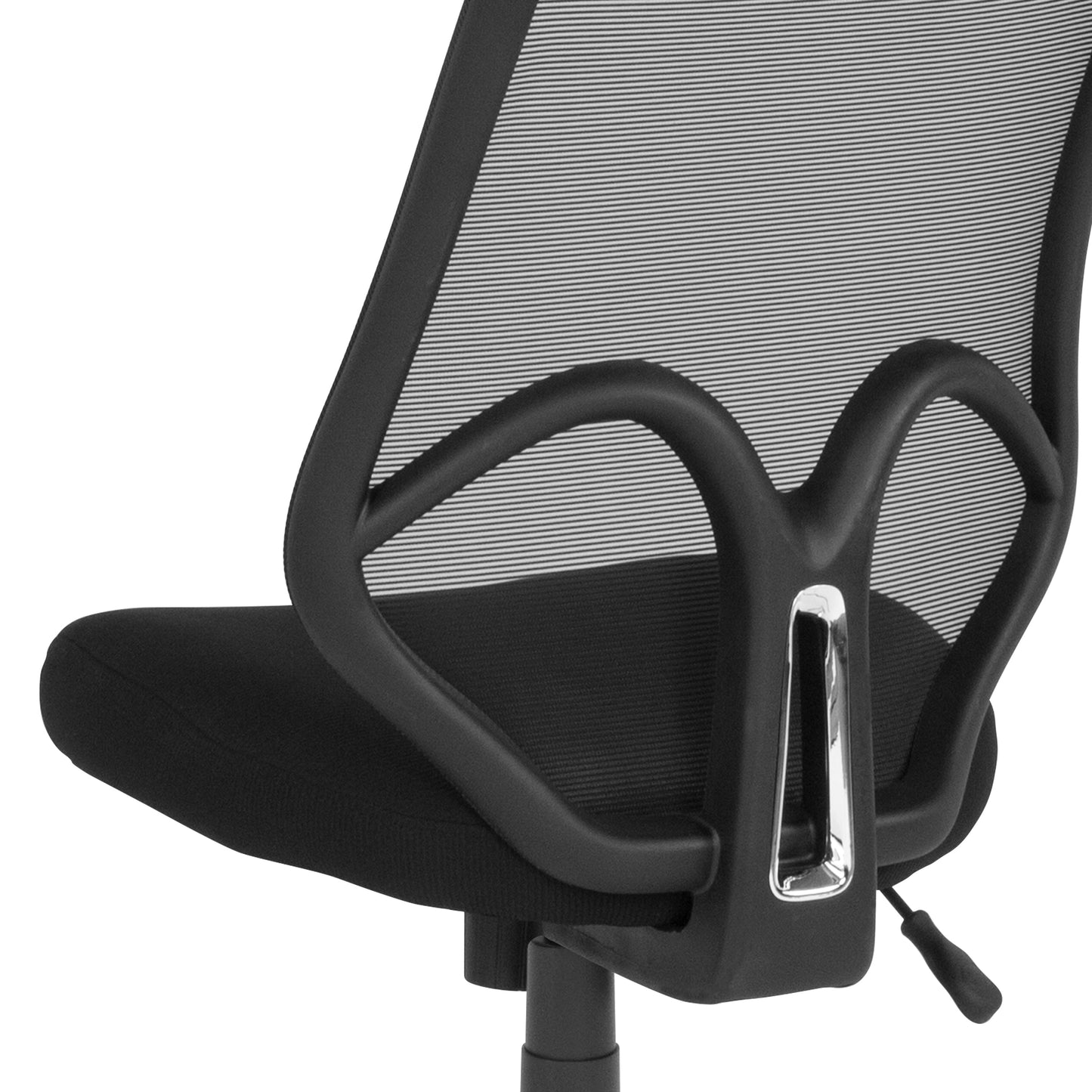 Black High Back Mesh Chair GO-WY-193A-BK-GG