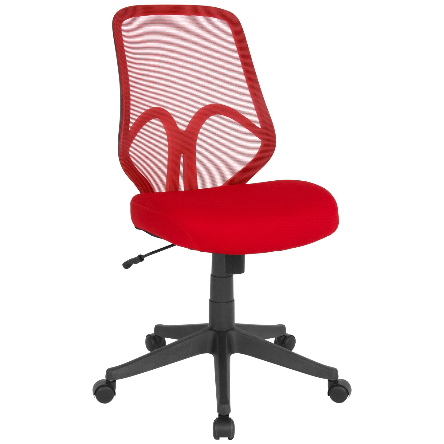 Red High Back Mesh Chair GO-WY-193A-RED-GG