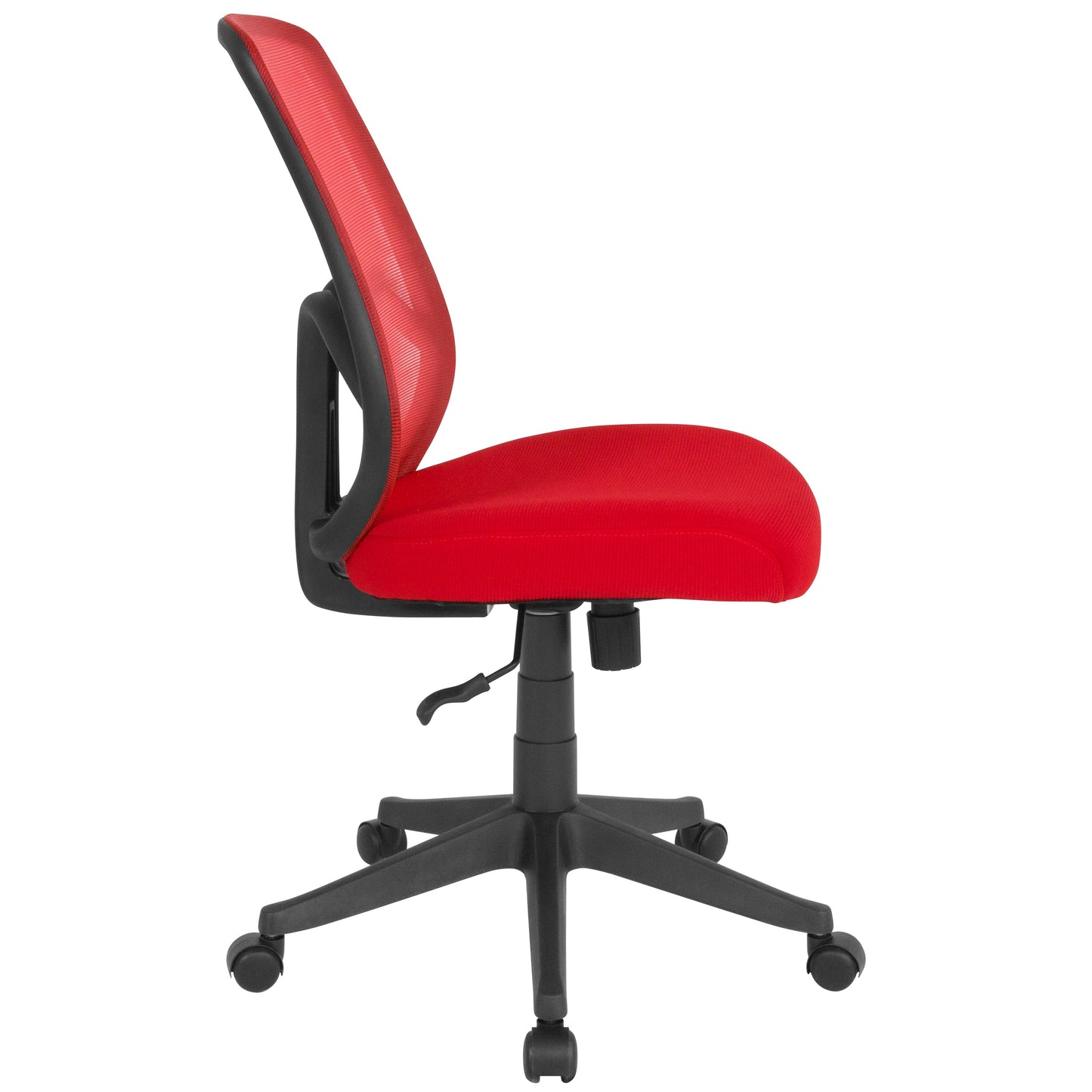 Red High Back Mesh Chair GO-WY-193A-RED-GG