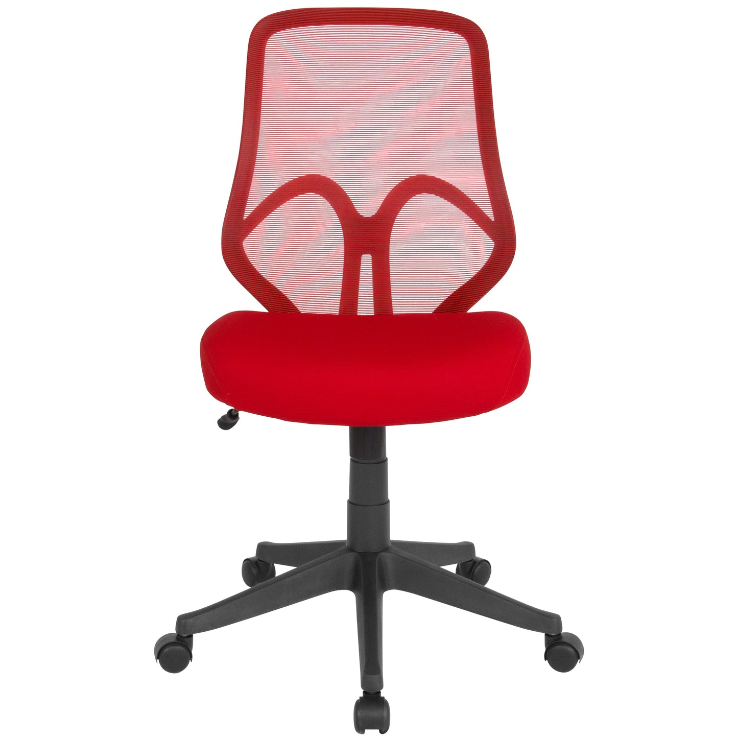 Red High Back Mesh Chair GO-WY-193A-RED-GG