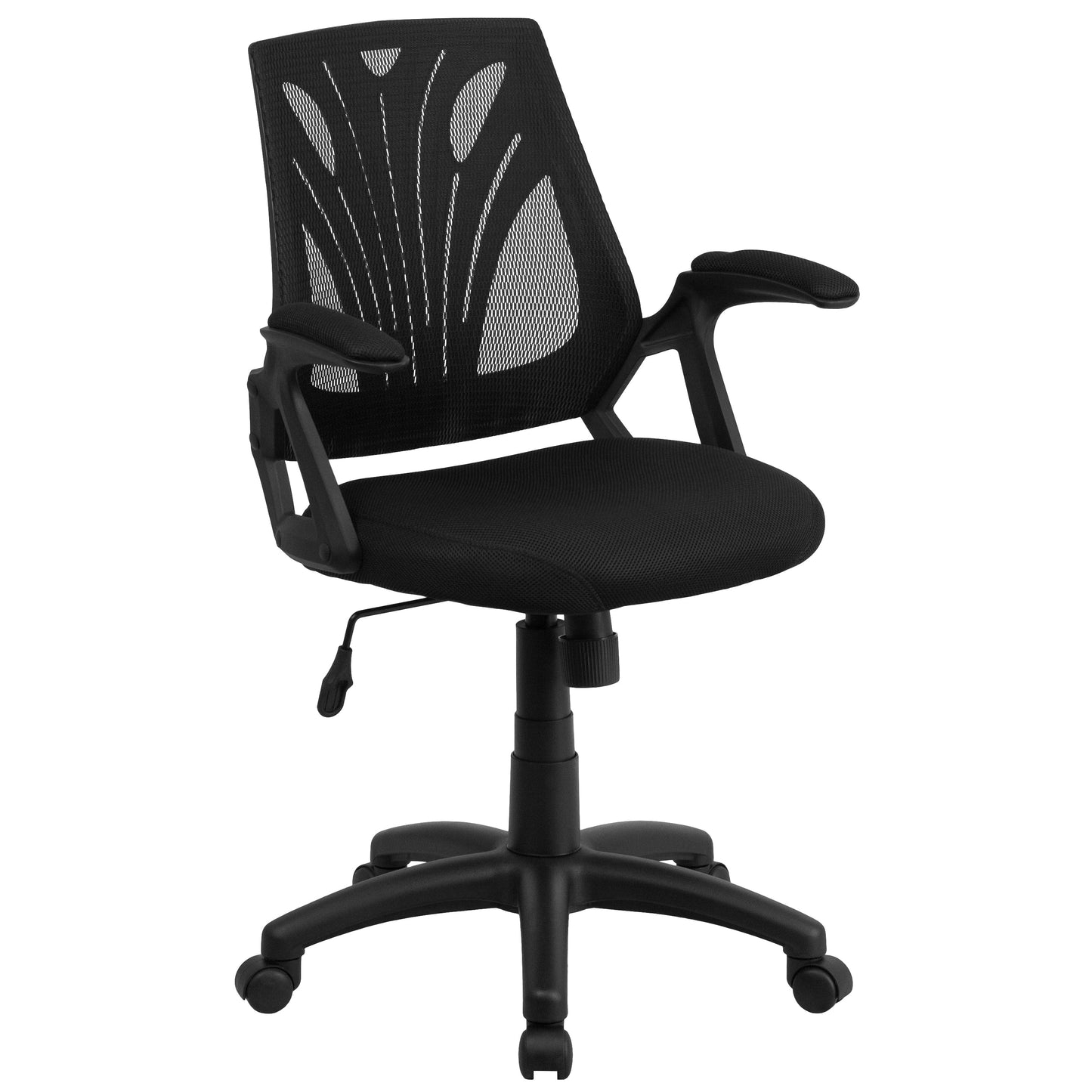 Black Mid-Back Task Mesh Chair GO-WY-82-GG