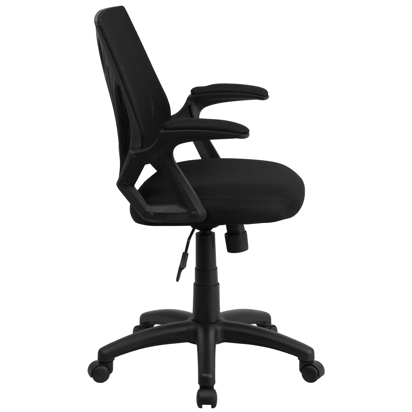 Black Mid-Back Task Mesh Chair GO-WY-82-GG