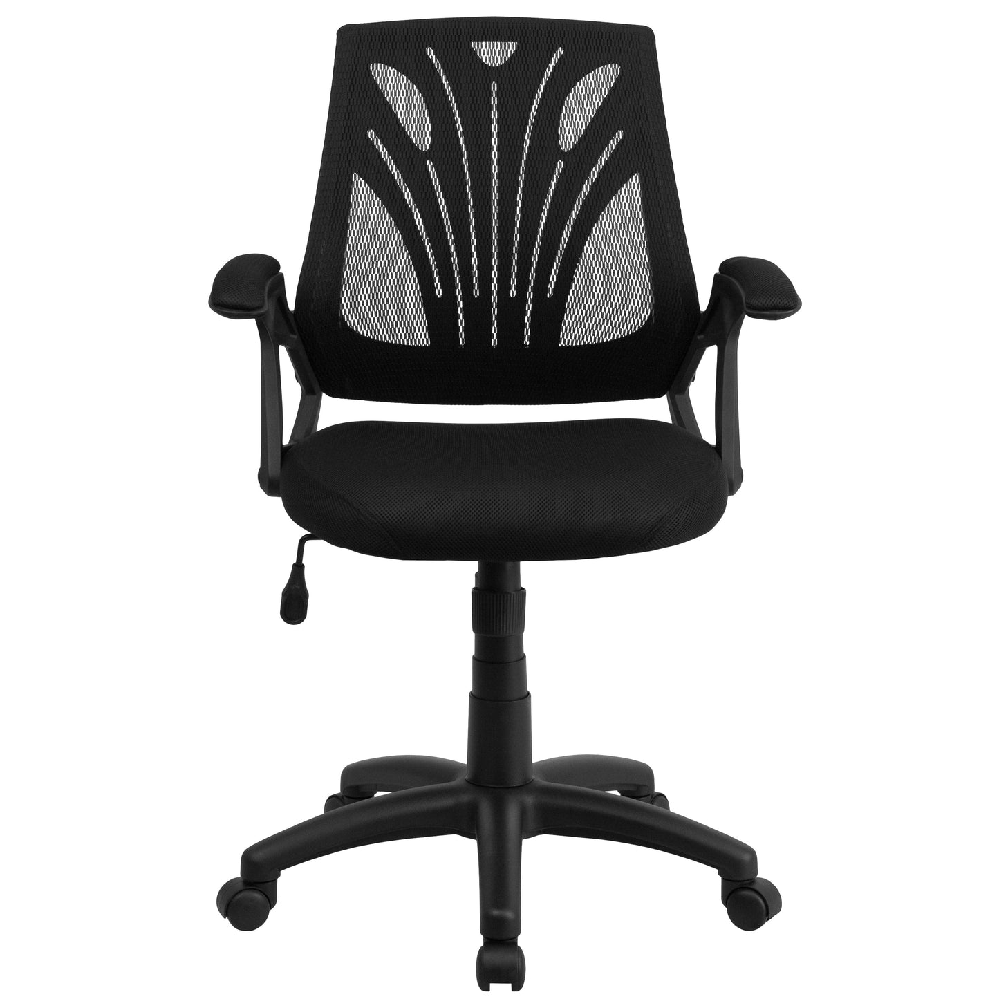 Black Mid-Back Task Mesh Chair GO-WY-82-GG