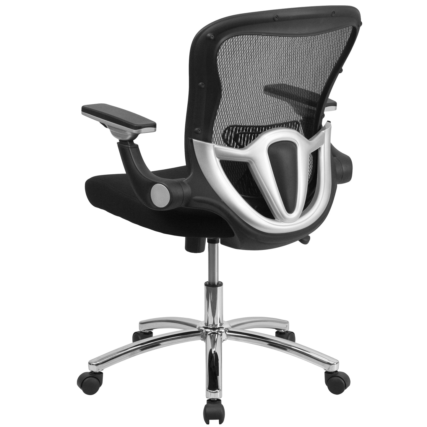 Black Mid-Back Mesh Chair GO-WY-87-2-GG