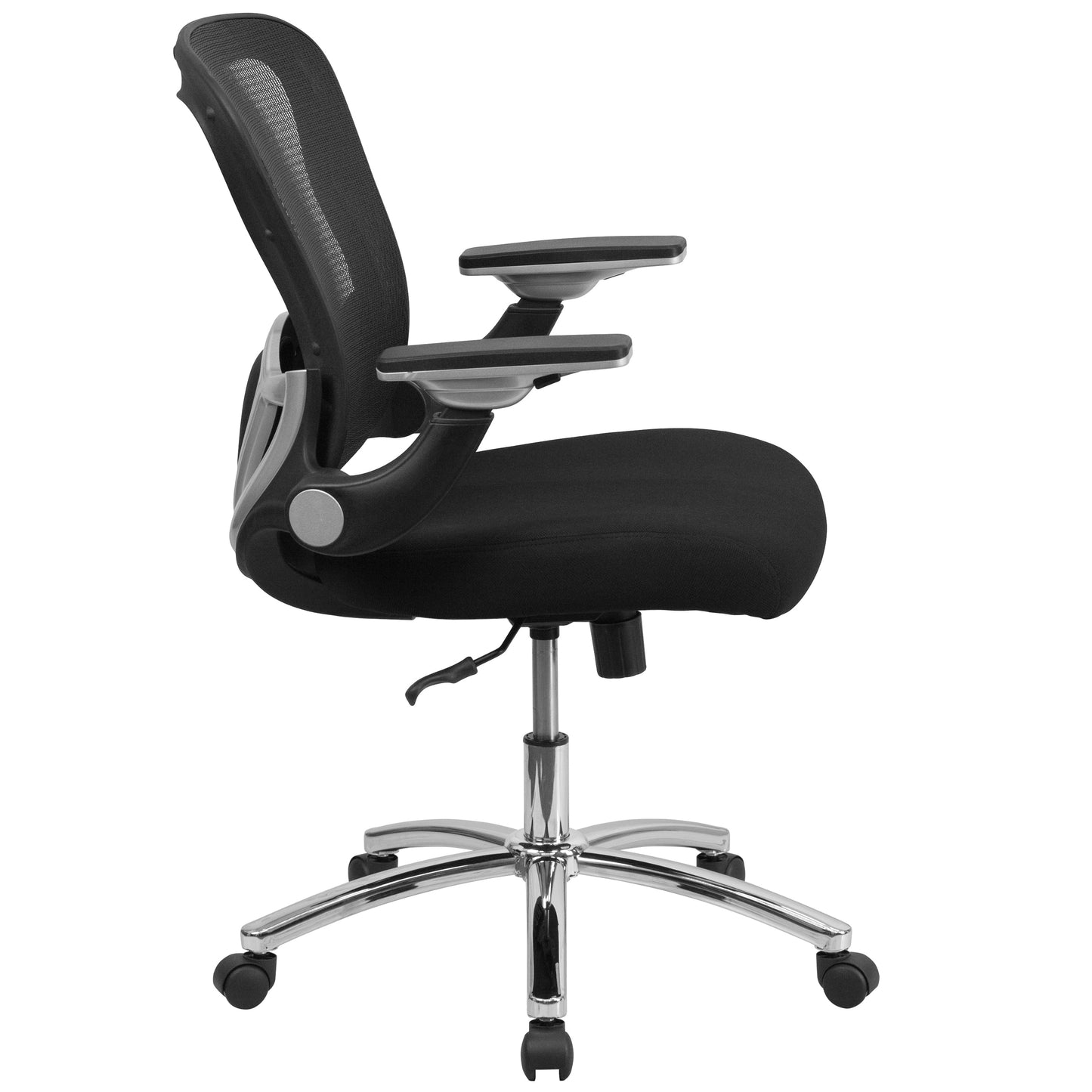 Black Mid-Back Mesh Chair GO-WY-87-2-GG