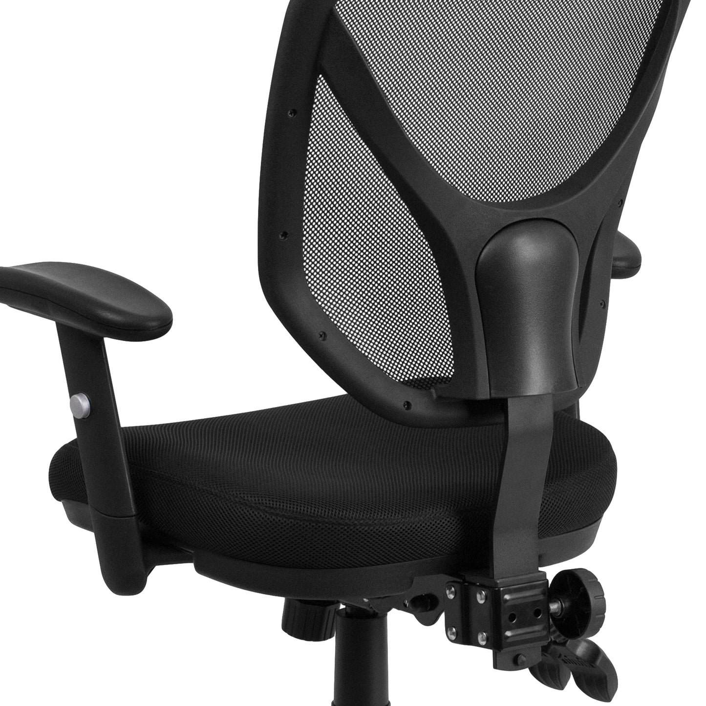 Black Mid-Back Task Chair GO-WY-89-GG