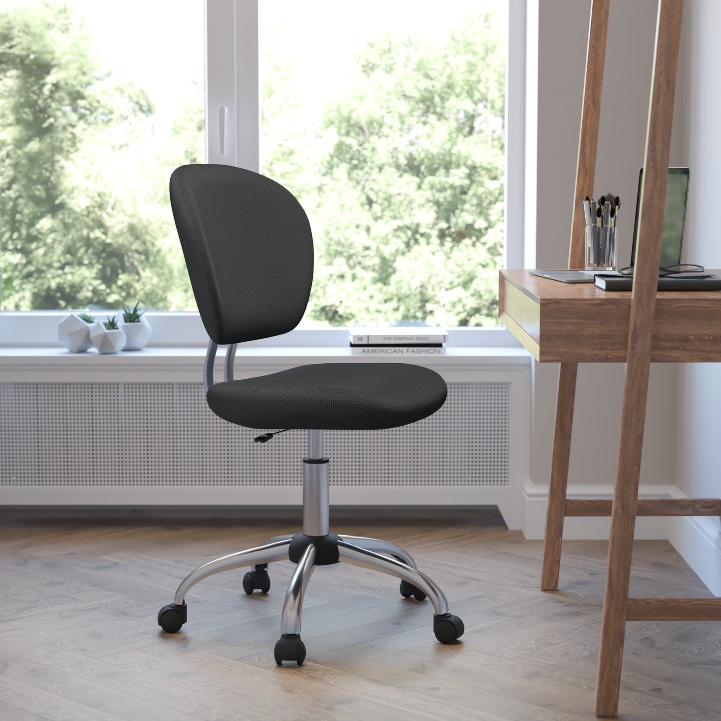 Gray Mid-Back Task Chair H-2376-F-GY-GG