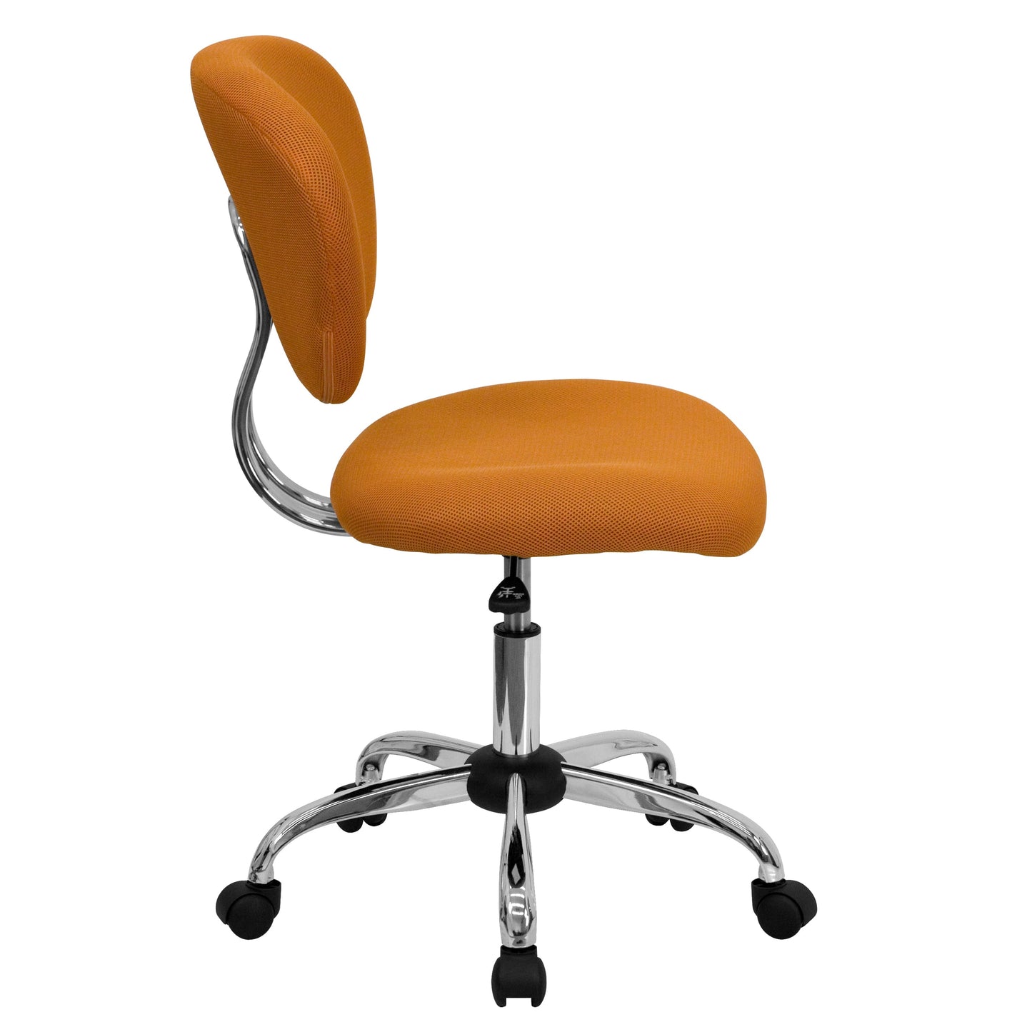 Orange Mid-Back Task Chair H-2376-F-ORG-GG