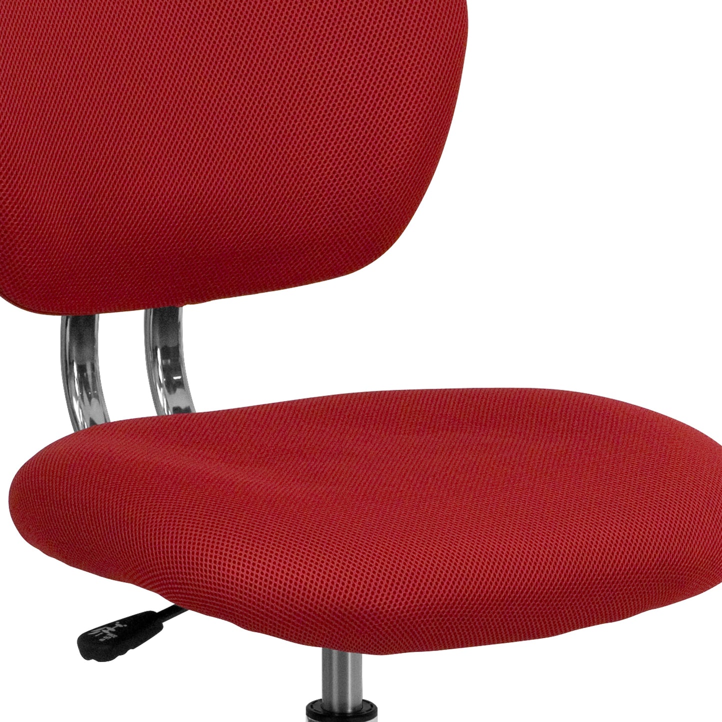 Red Mid-Back Task Chair H-2376-F-RED-GG