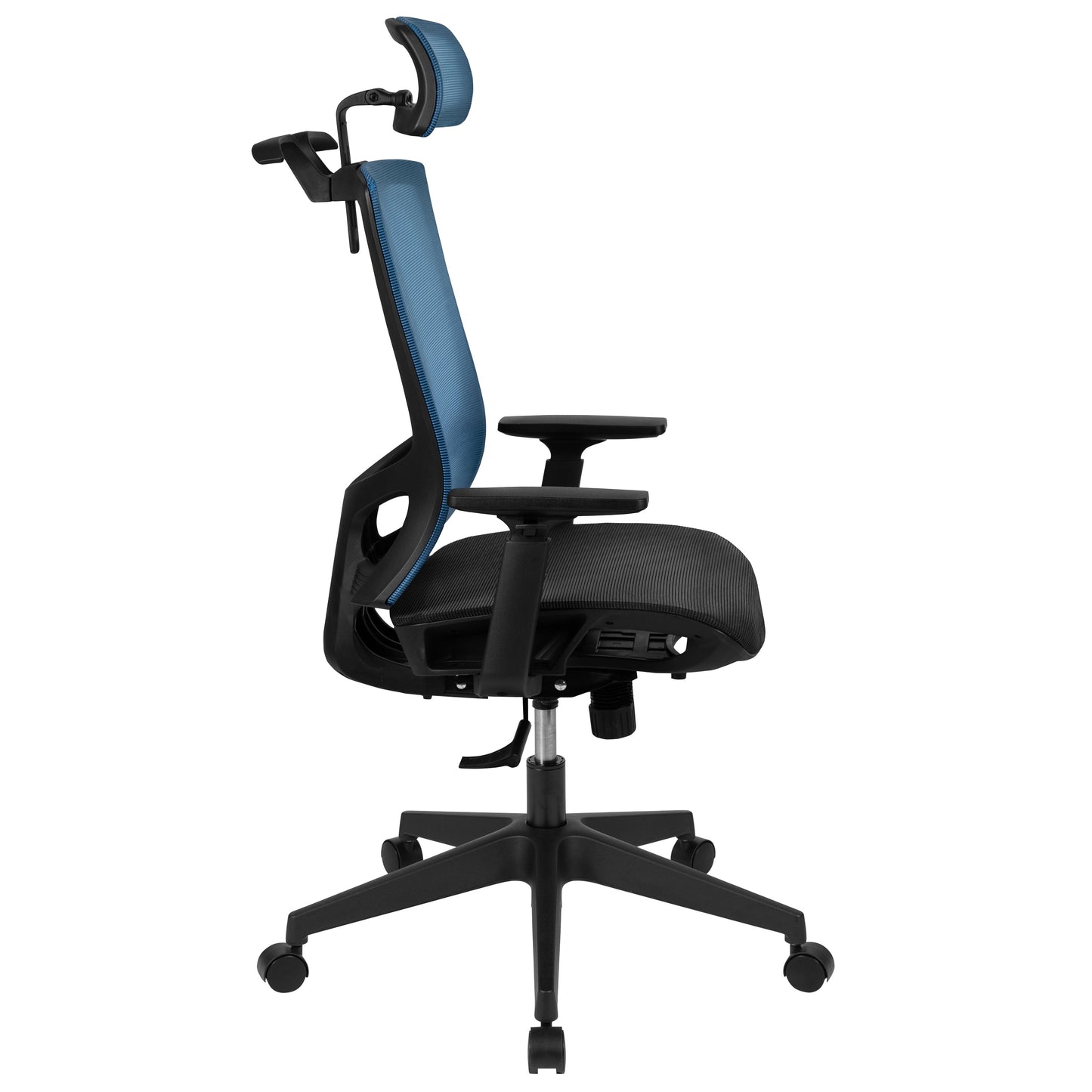 Blue/Black Mesh Office Chair H-2809-1KY-BL-GG