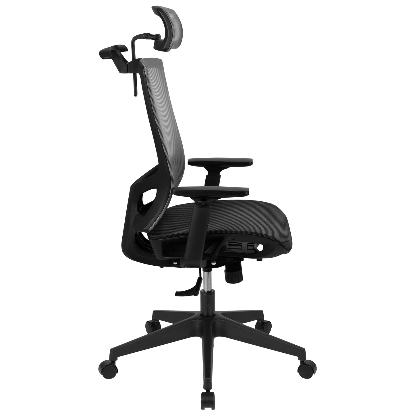 Gray/Black Mesh Office Chair H-2809-1KY-GY-GG