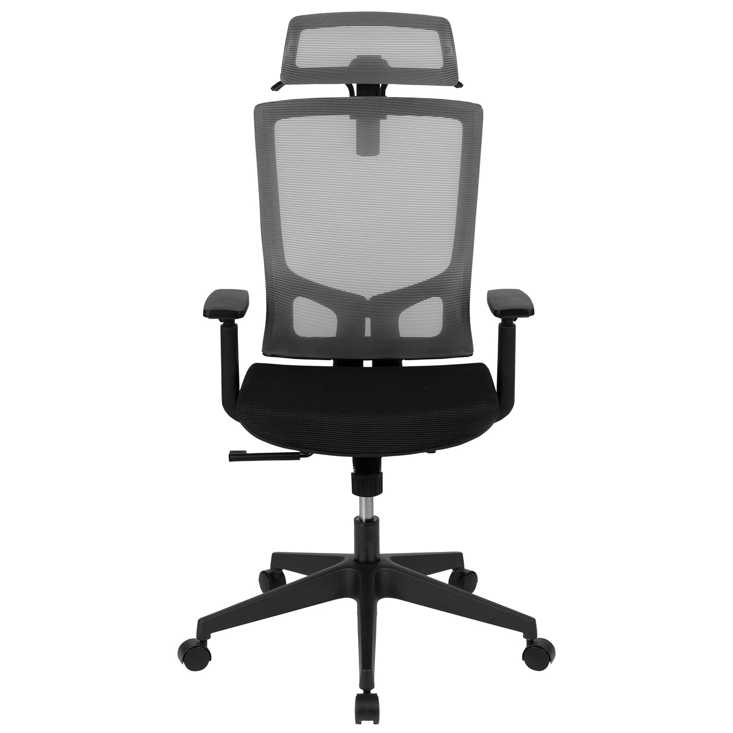 Gray/Black Mesh Office Chair H-2809-1KY-GY-GG