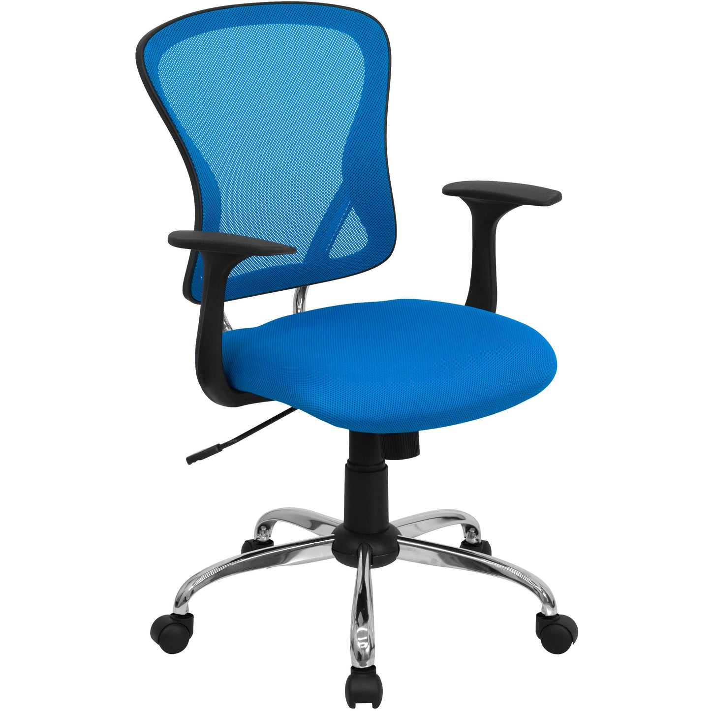 Blue Mid-Back Task Chair H-8369F-BL-GG