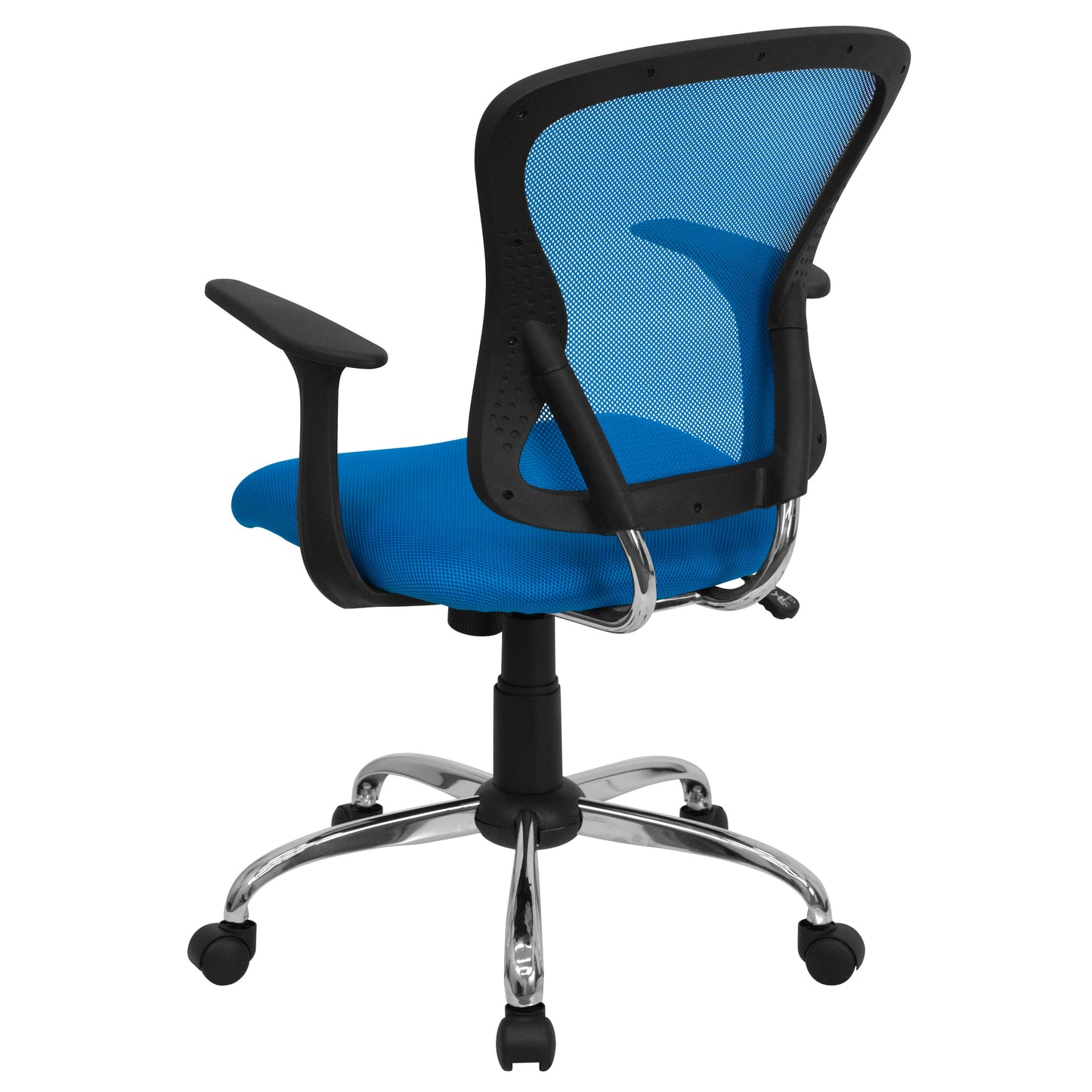 Blue Mid-Back Task Chair H-8369F-BL-GG