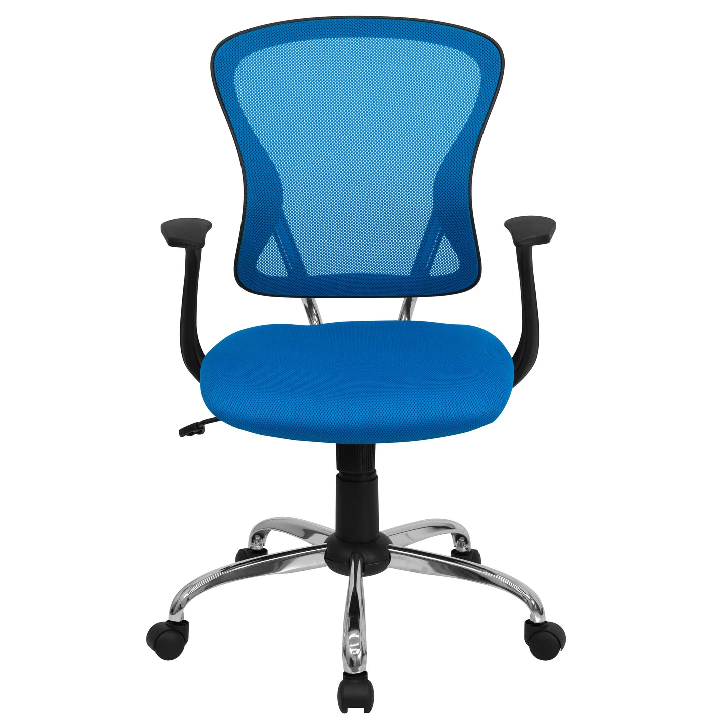 Blue Mid-Back Task Chair H-8369F-BL-GG