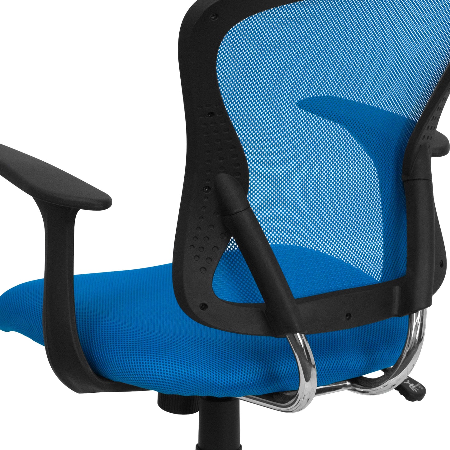 Blue Mid-Back Task Chair H-8369F-BL-GG