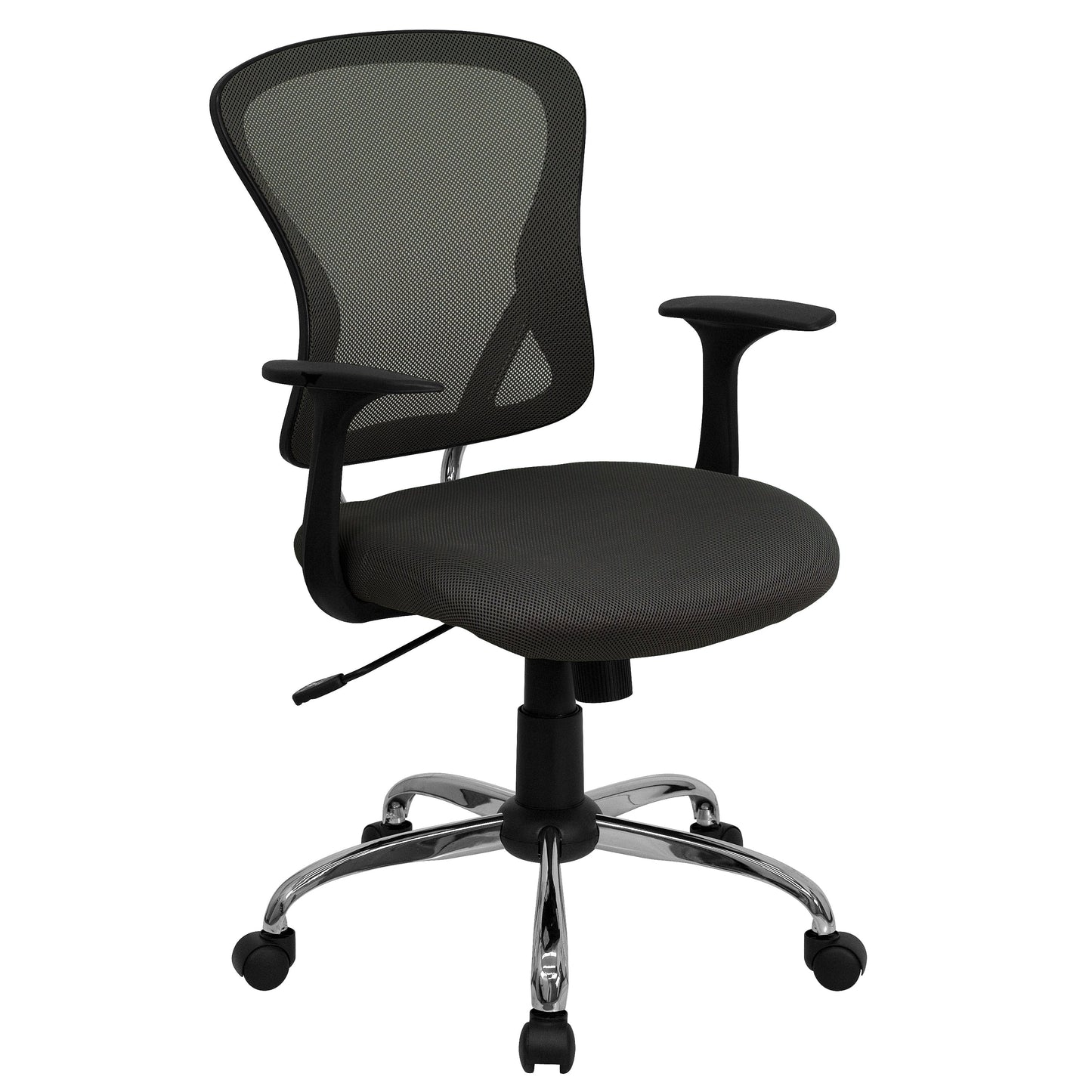 Dark Gray Mid-Back Task Chair H-8369F-DK-GY-GG