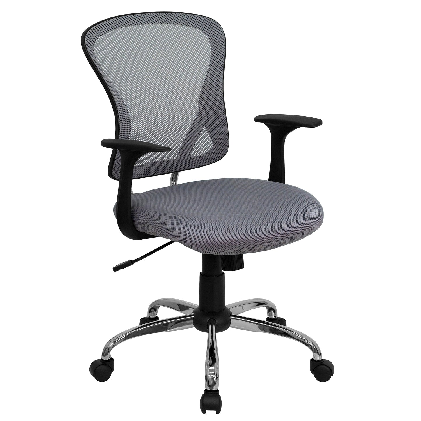 Gray Mid-Back Task Chair H-8369F-GY-GG