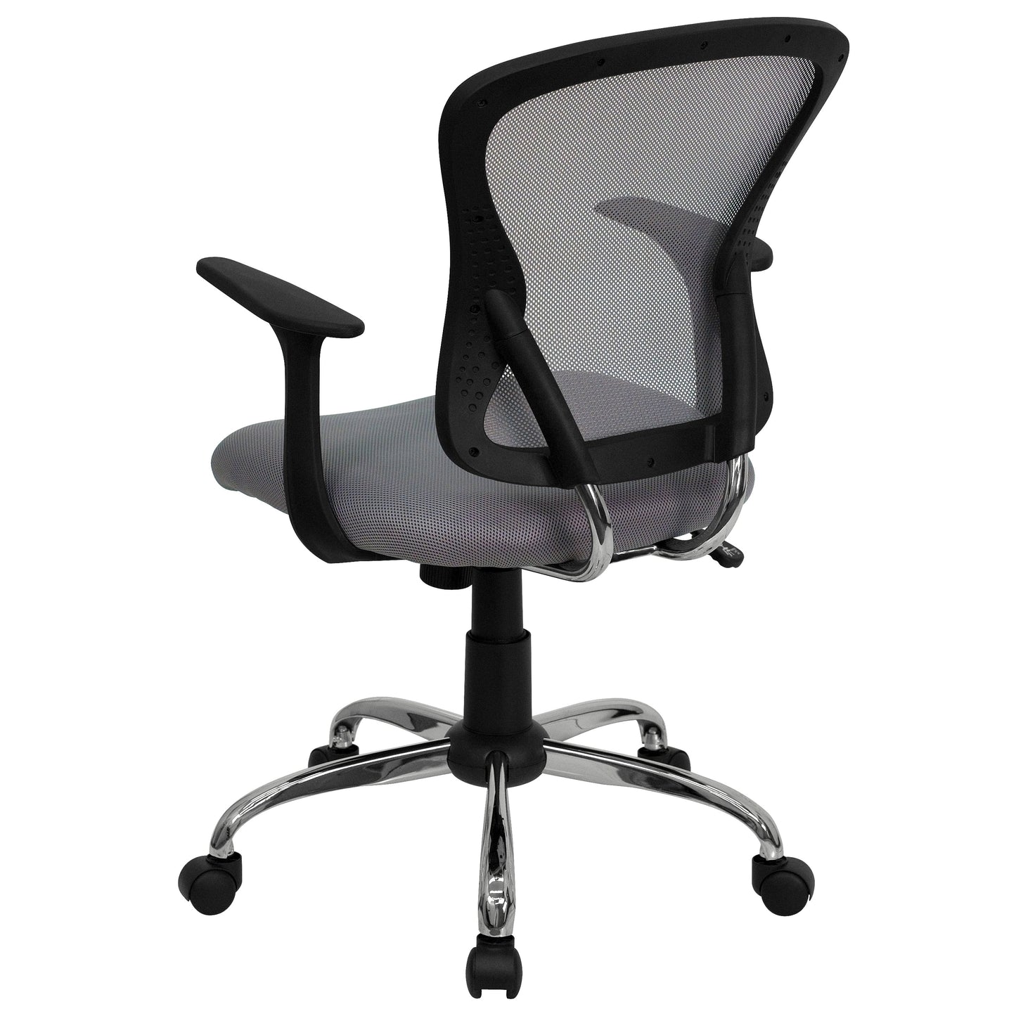 Gray Mid-Back Task Chair H-8369F-GY-GG