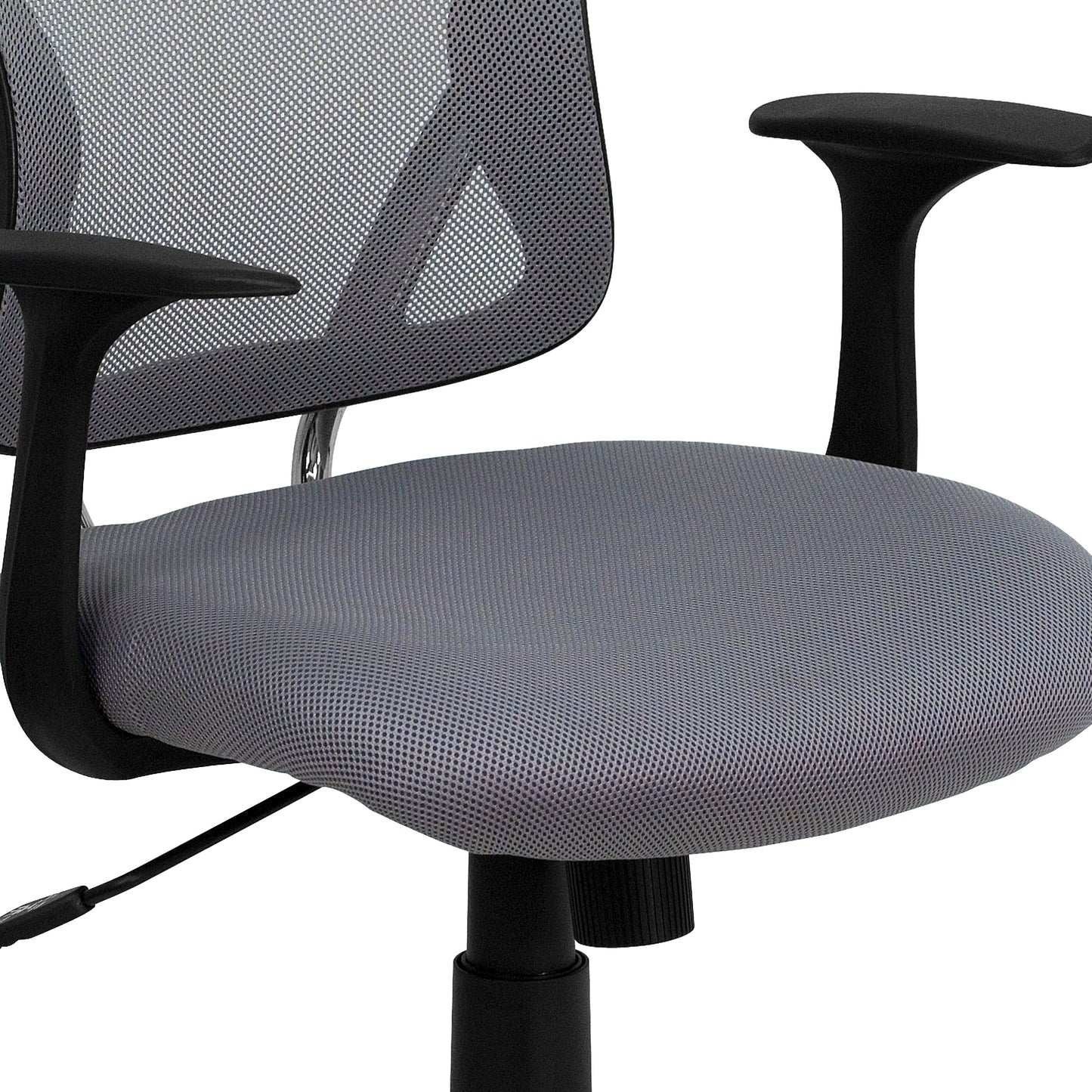 Gray Mid-Back Task Chair H-8369F-GY-GG