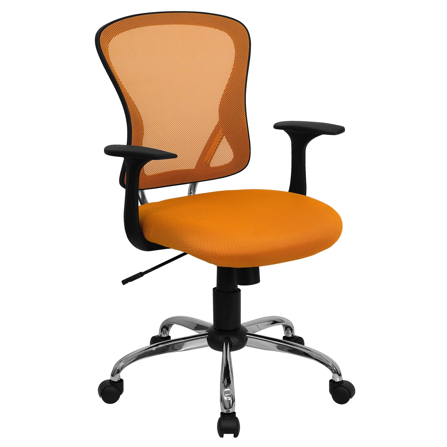 Orange Mid-Back Task Chair H-8369F-ORG-GG