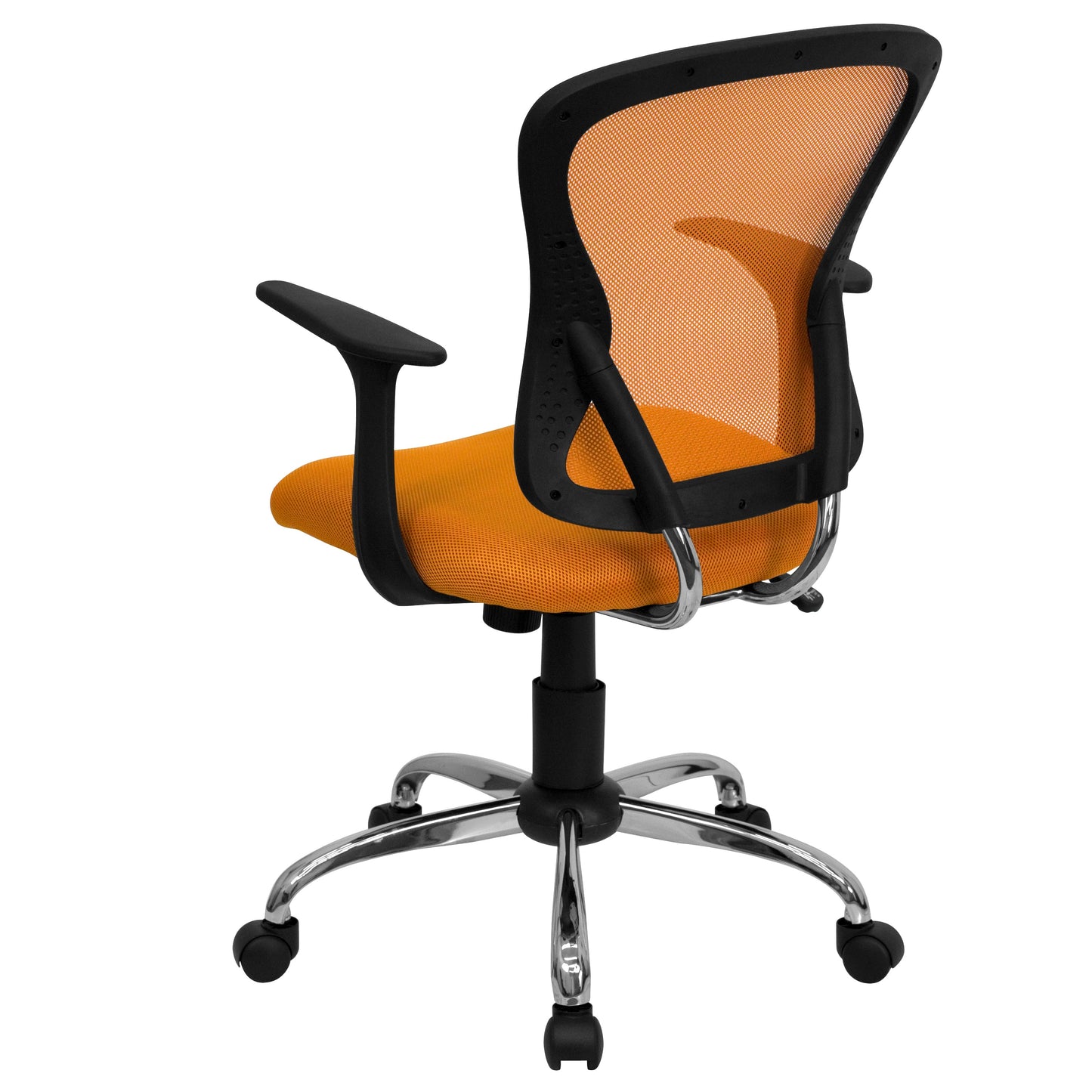 Orange Mid-Back Task Chair H-8369F-ORG-GG