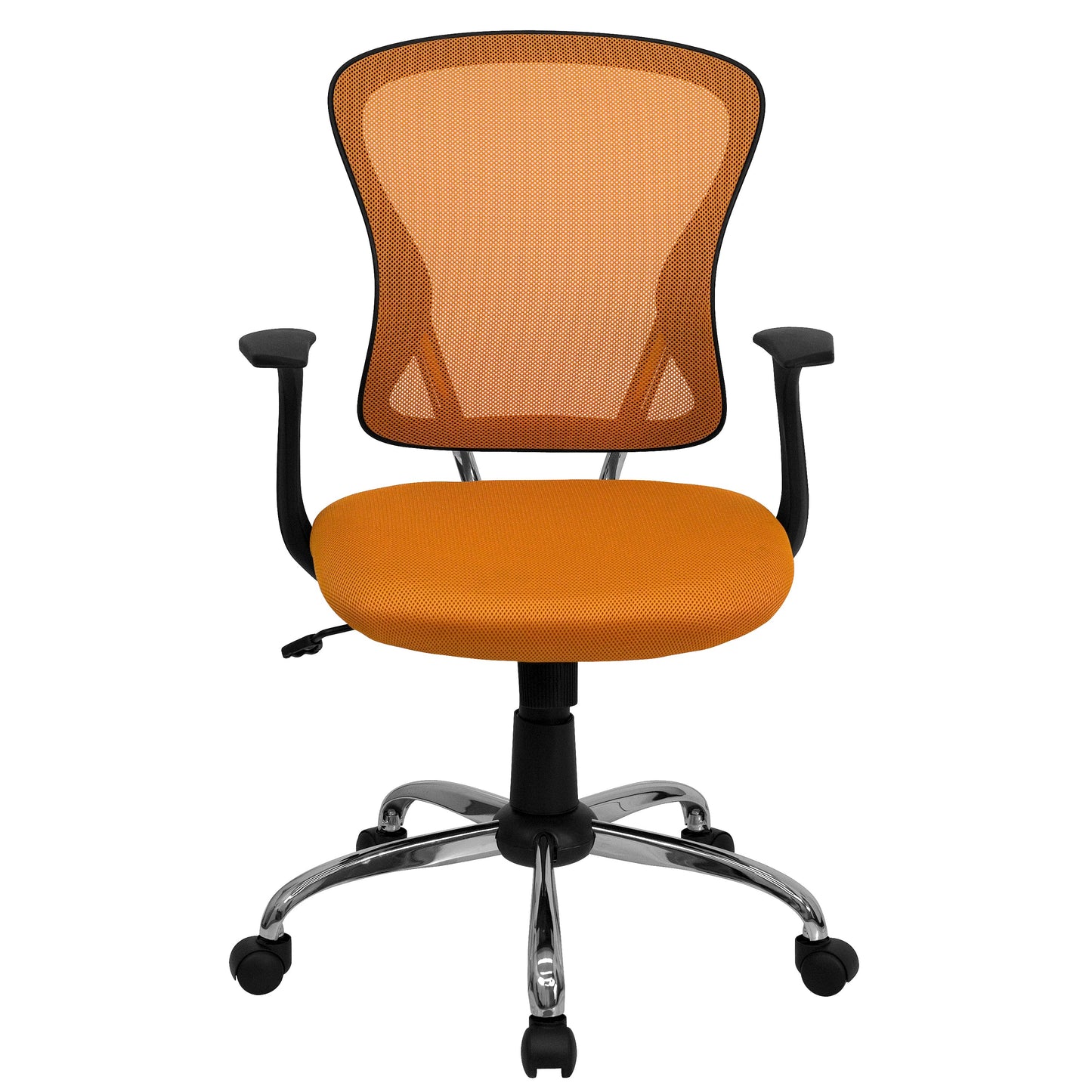 Orange Mid-Back Task Chair H-8369F-ORG-GG