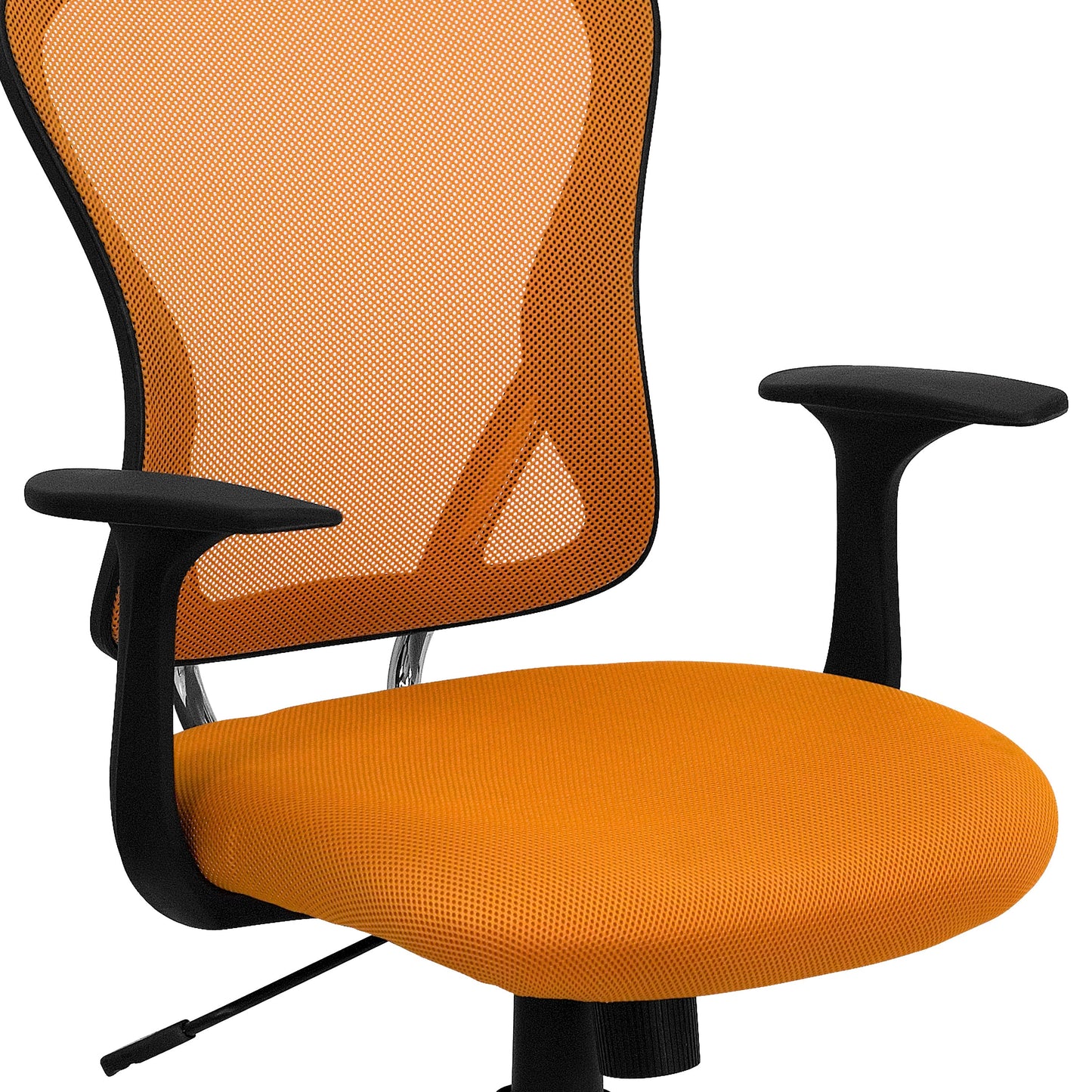 Orange Mid-Back Task Chair H-8369F-ORG-GG