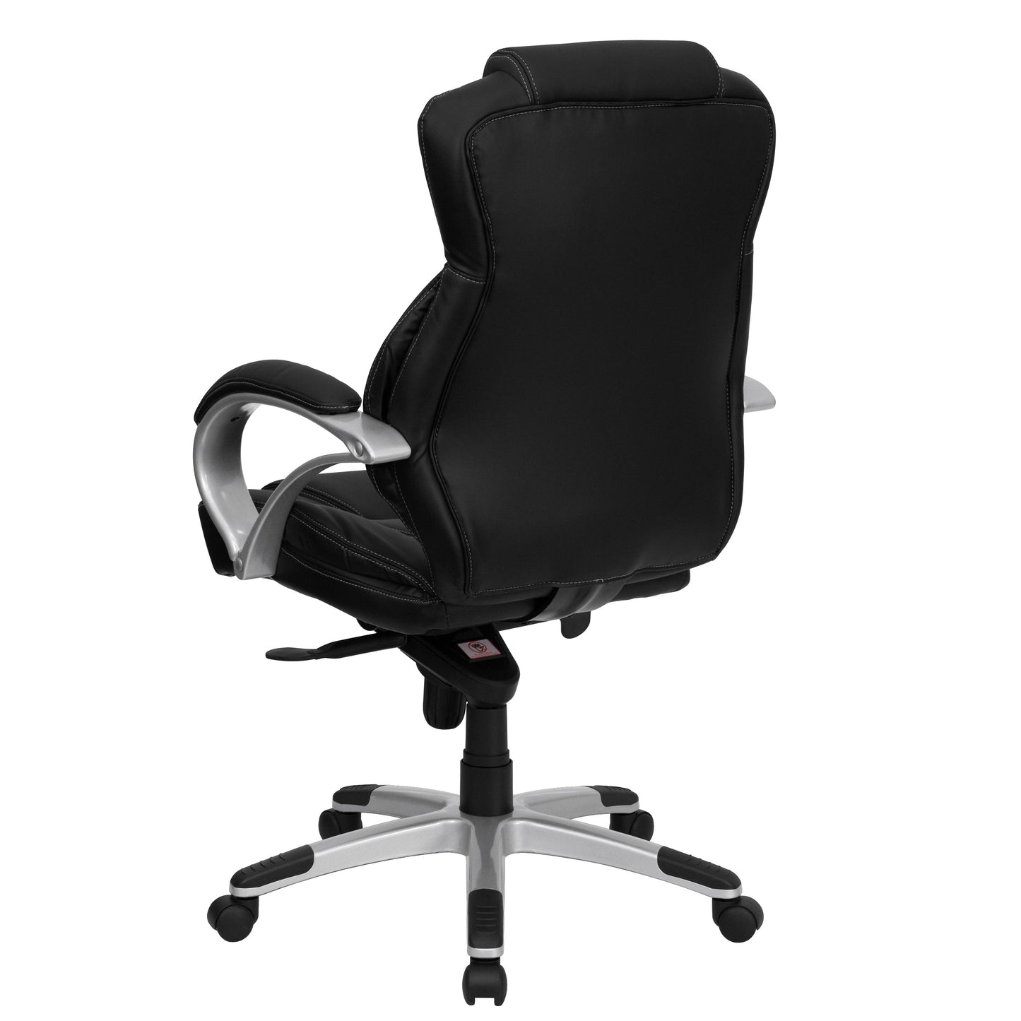 Black High Back Leather Chair H-9626L-2-GG