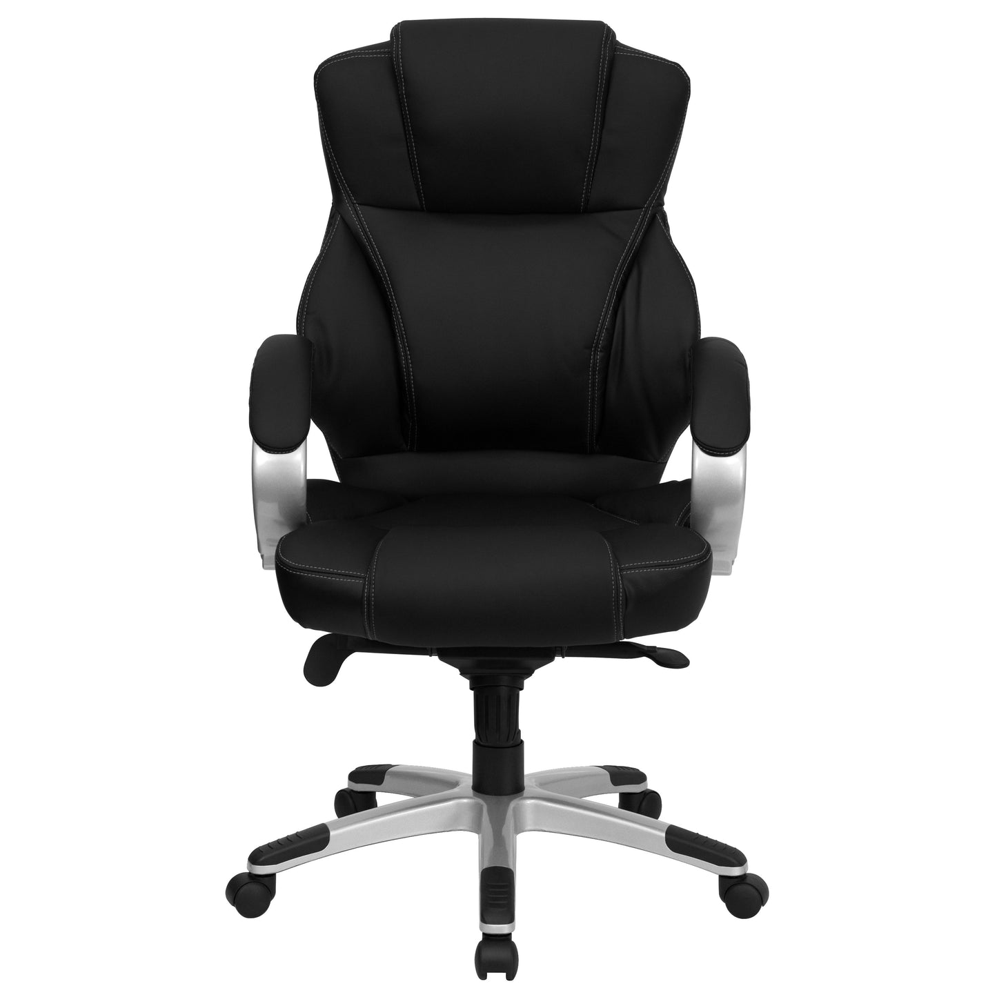 Black High Back Leather Chair H-9626L-2-GG