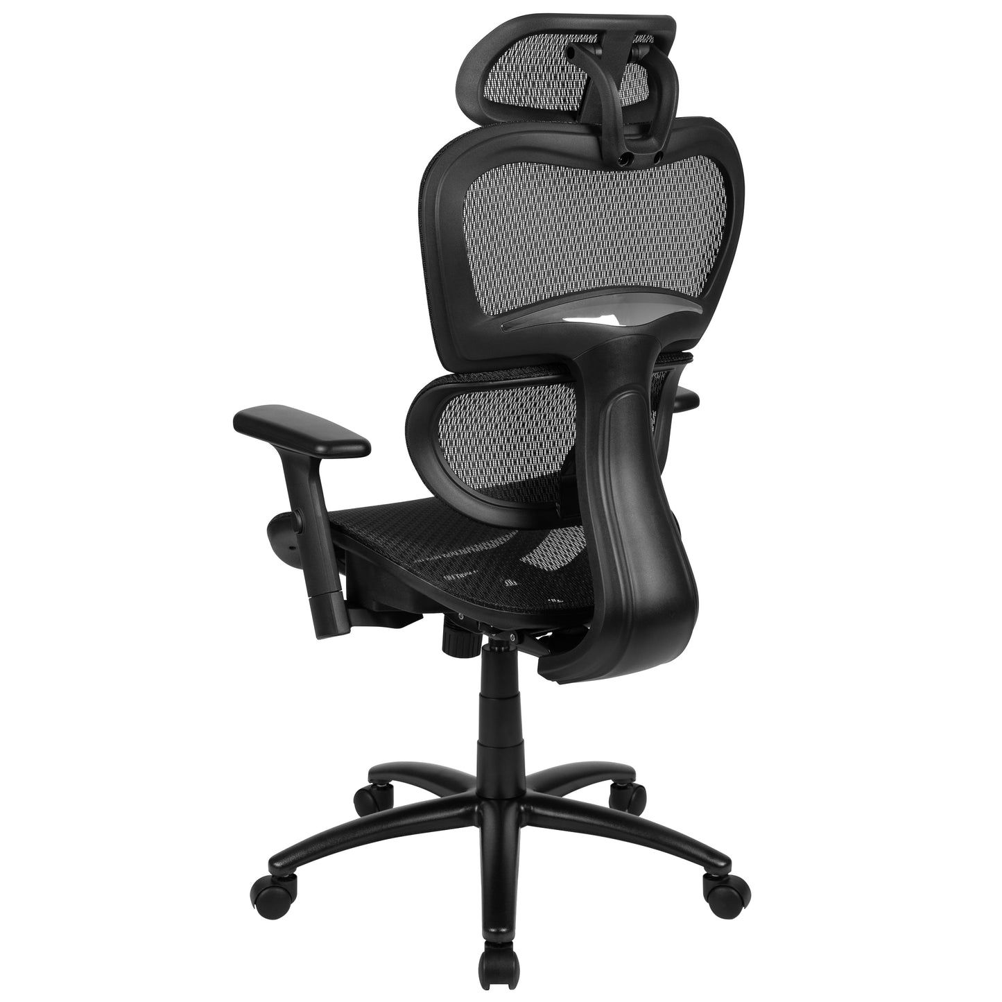 Black Mesh Office Chair H-LC-1388F-1K-BK-GG