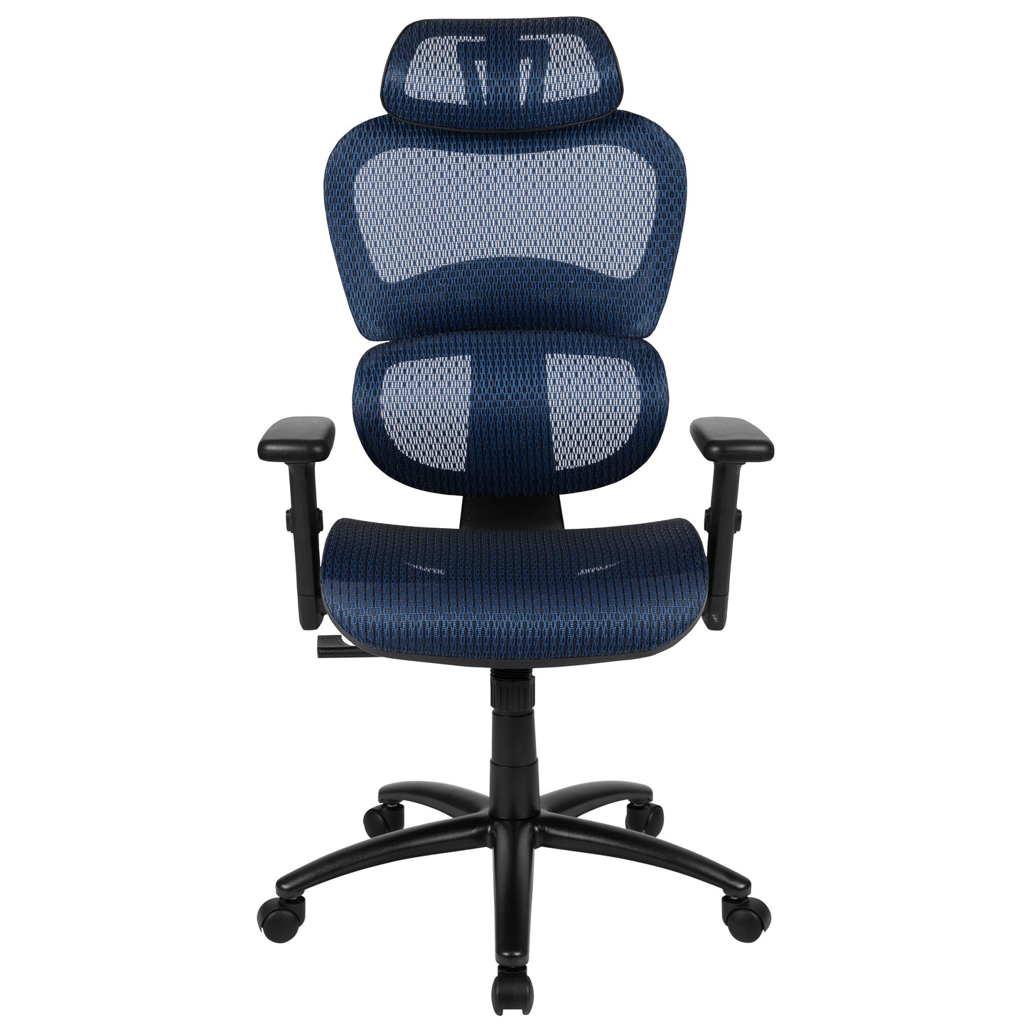 Blue Mesh Office Chair H-LC-1388F-1K-BL-GG