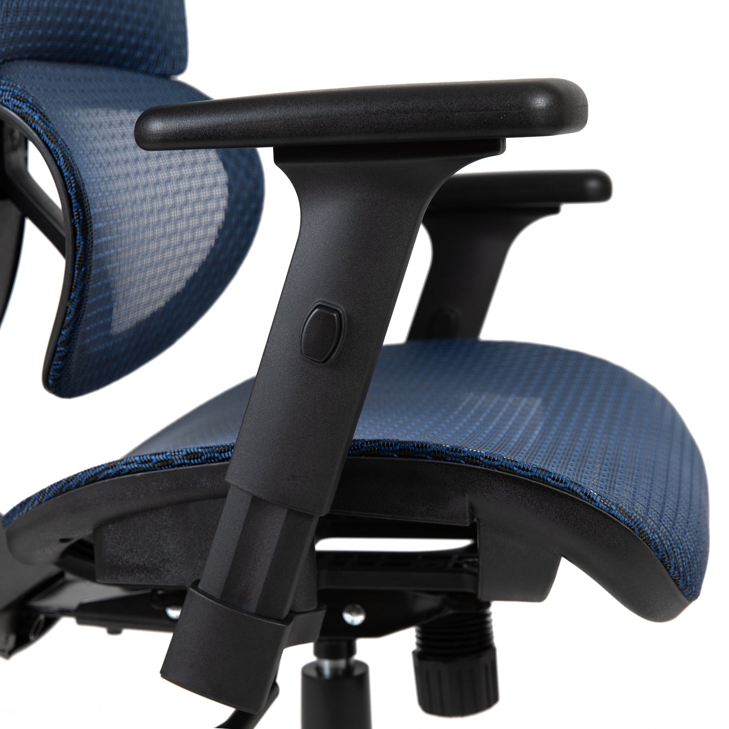 Blue Mesh Office Chair H-LC-1388F-1K-BL-GG