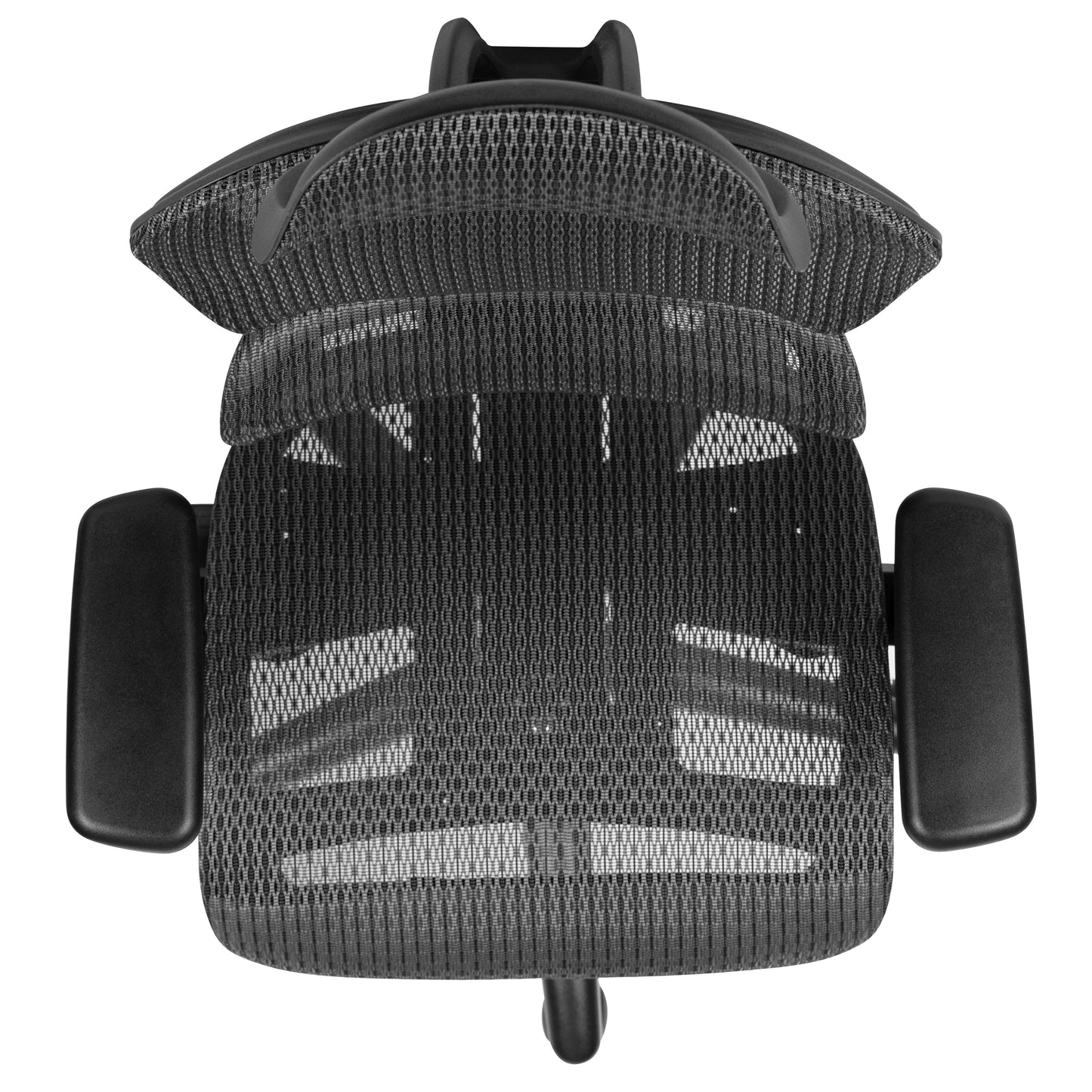 Gray Mesh Office Chair H-LC-1388F-1K-GY-GG