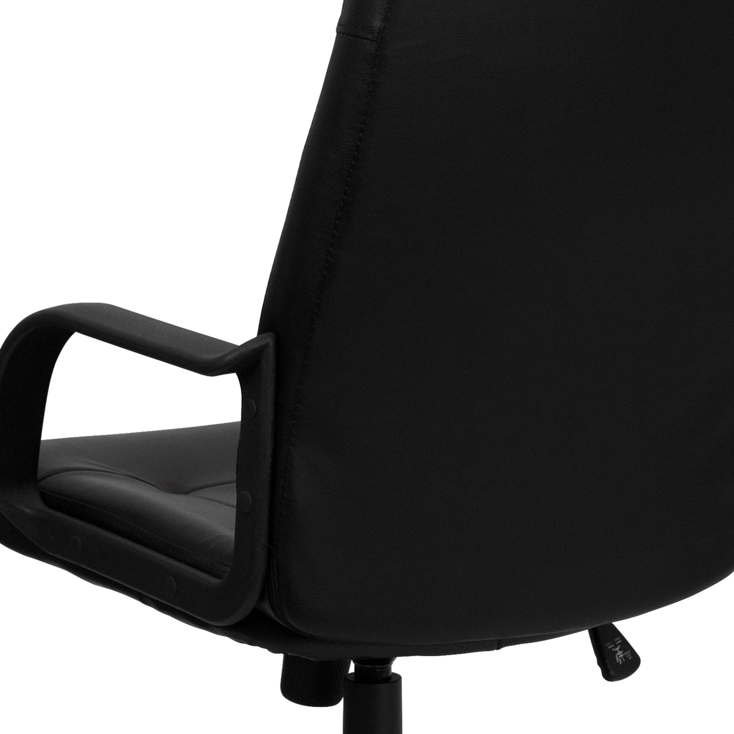 Black High Back Vinyl Chair H8021-GG