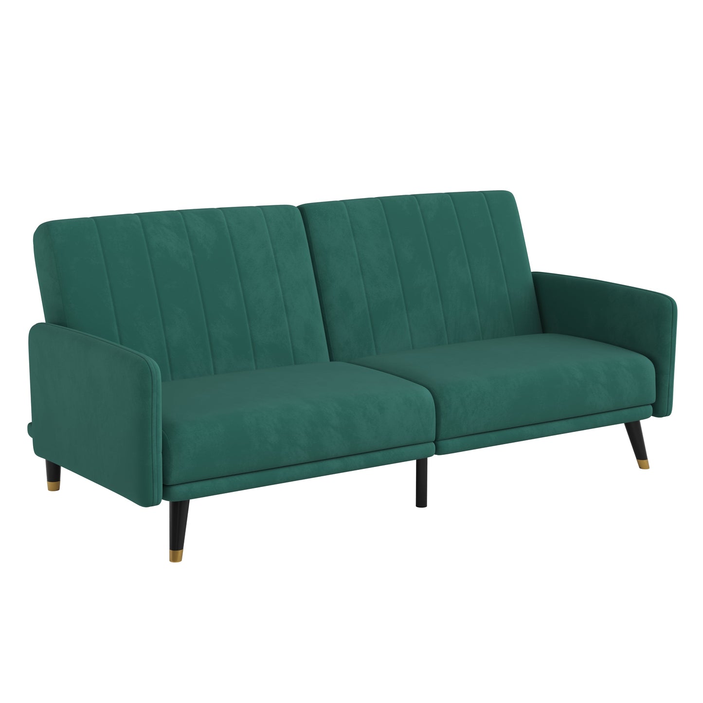 Emerald Velvet Futon Sofa HC-1044-GN-GG