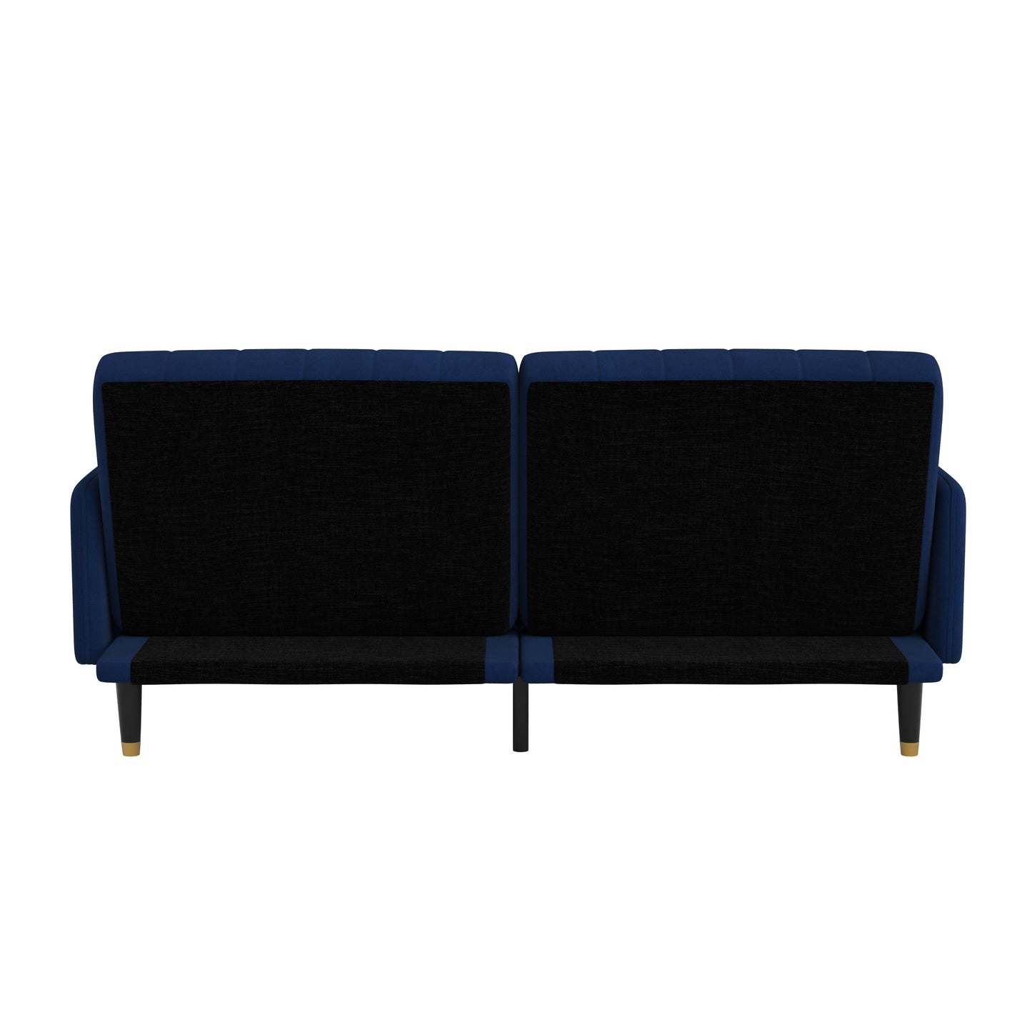 Navy Velvet Futon Sofa HC-1044-NV-GG