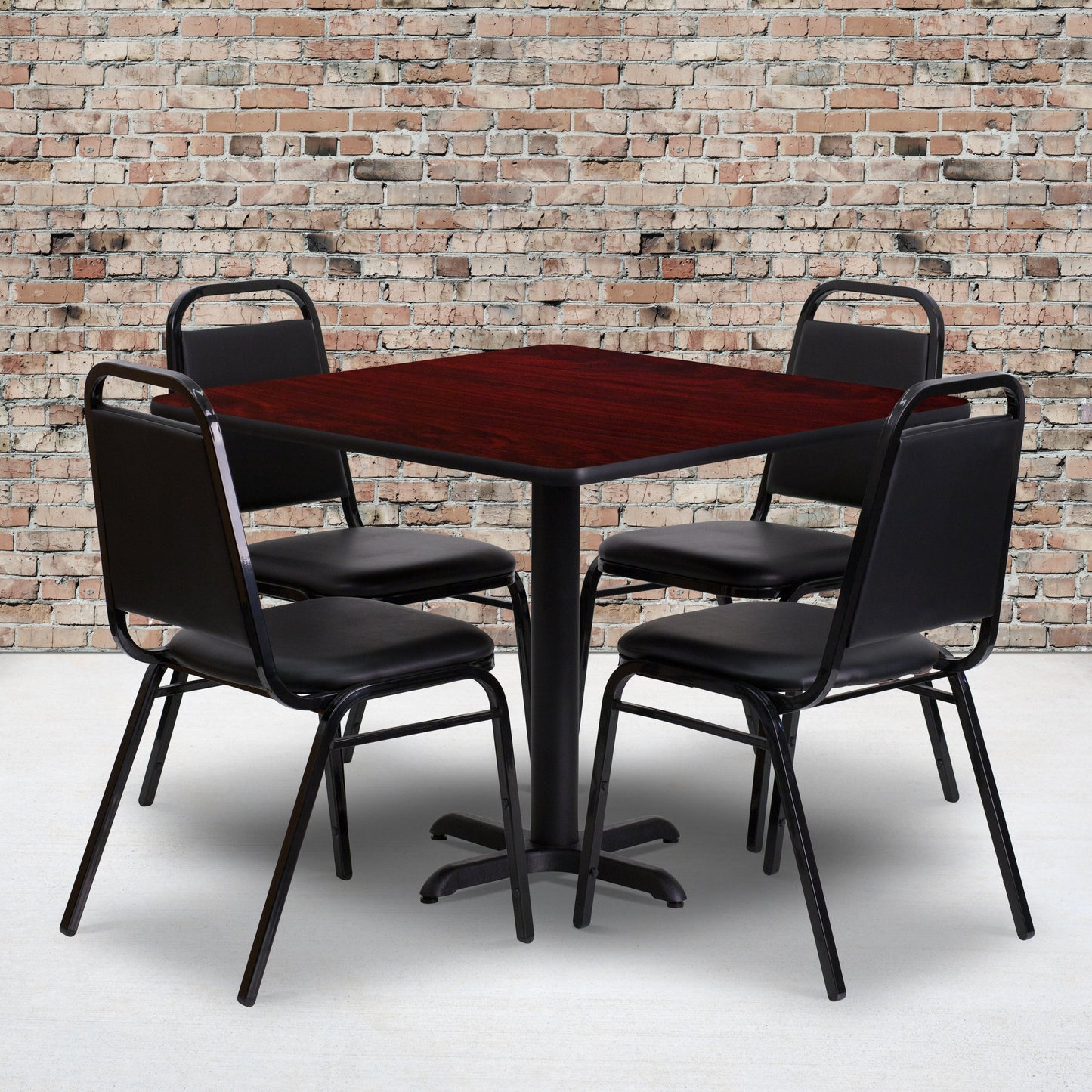 36SQ MA Table-Banquet Chair HDBF1010-GG