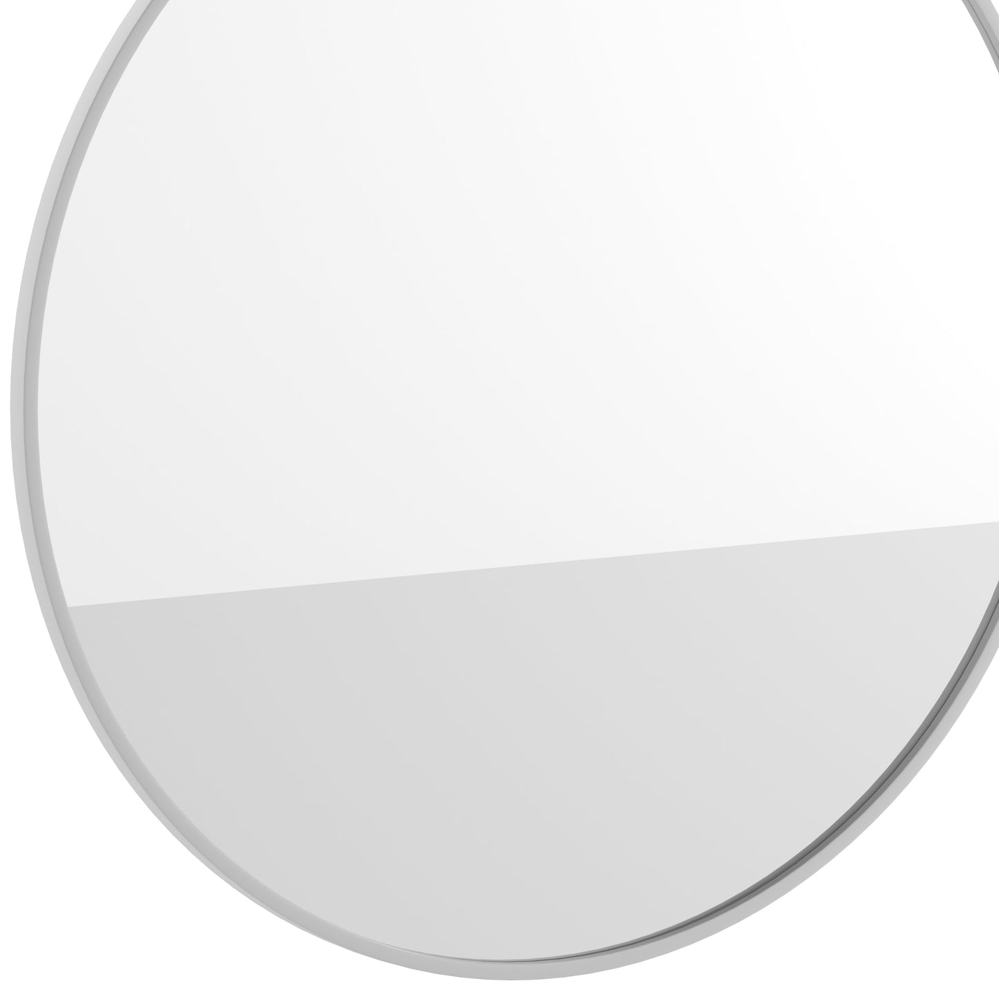 Silver 36" Round Wall Mirror HFKHD-6GD-CRE8-202315-GG