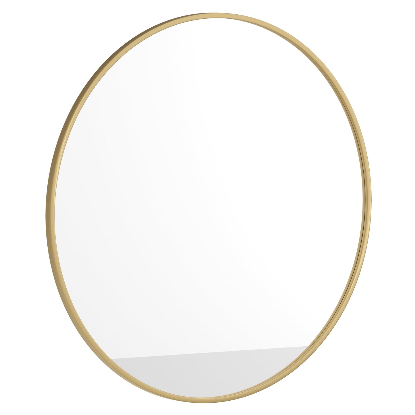 Gold 36" Round Wall Mirror HFKHD-6GD-CRE8-591315-GG