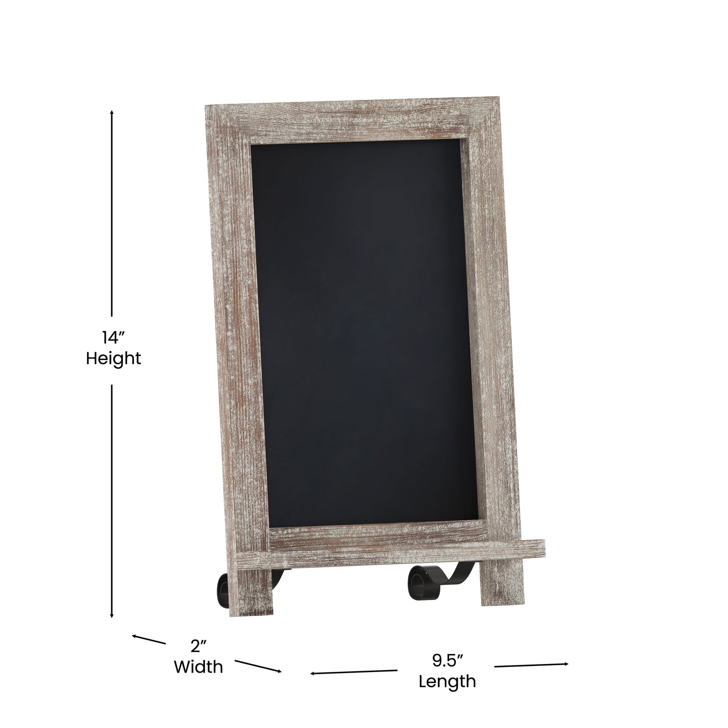 Weathered Tabletop Chalkboard HFKHD-GDI-CRE8-322315-GG