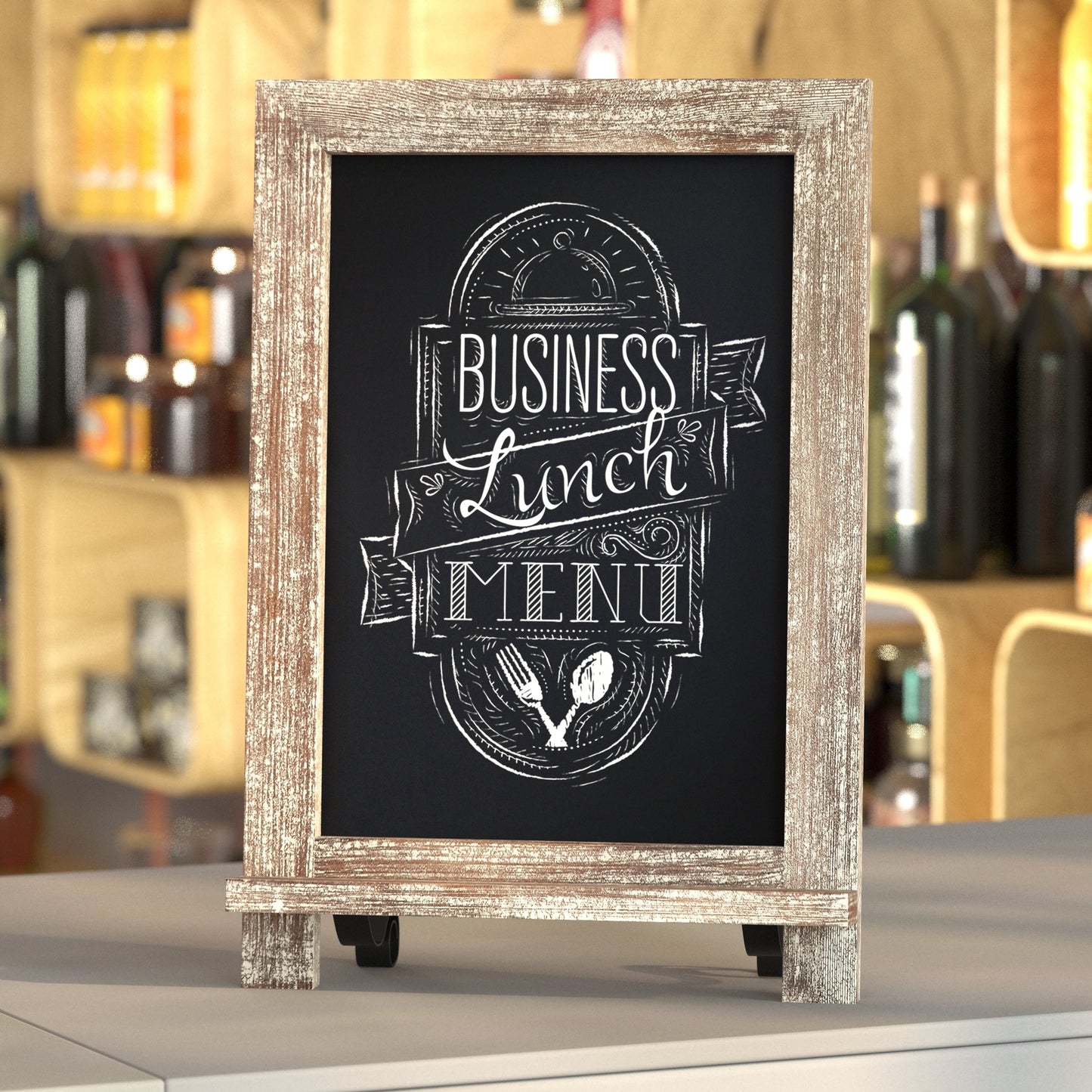 Weathered Tabletop Chalkboard HFKHD-GDI-CRE8-322315-GG