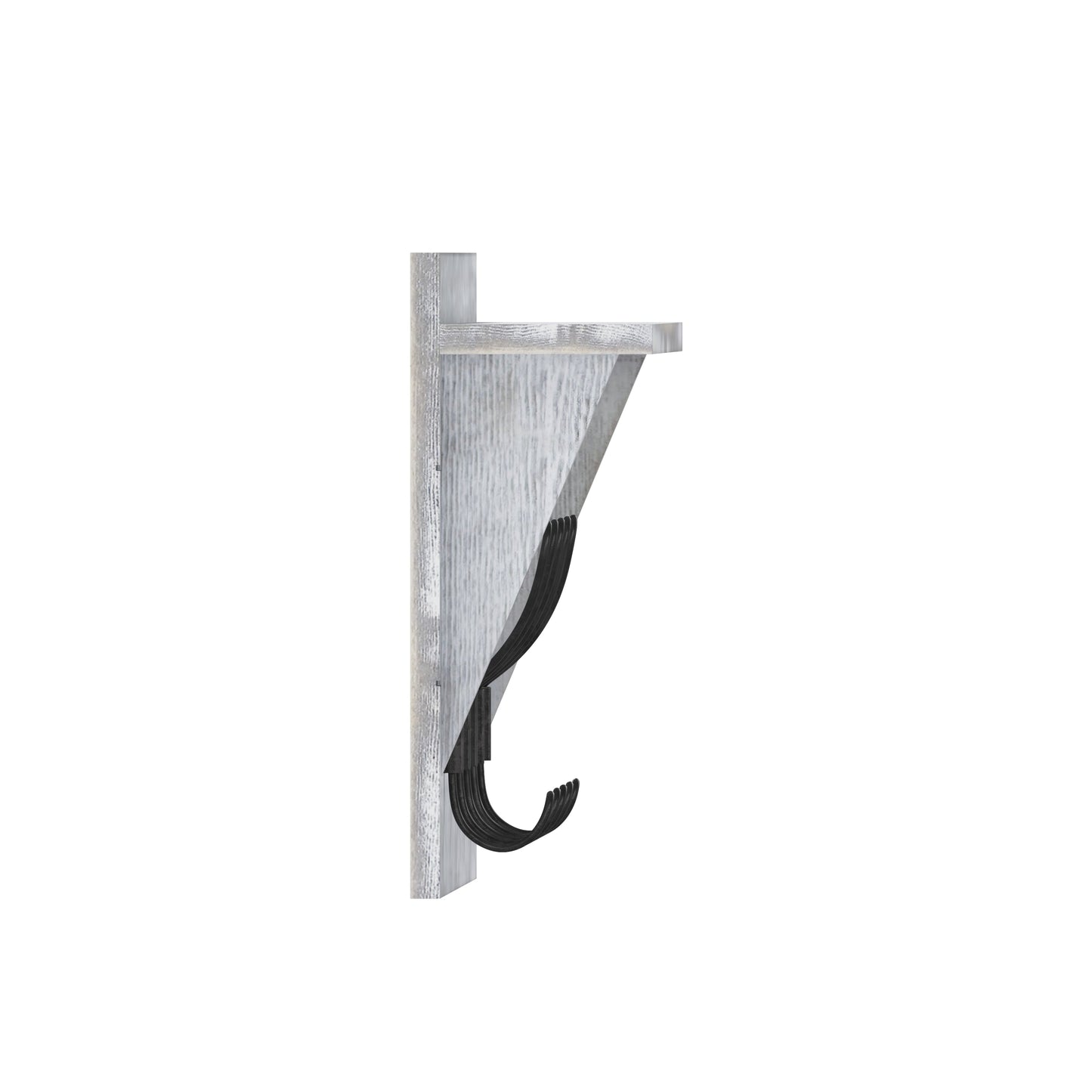 Whitewashed Wall Mount Shelf HFKHD-HEF0-CRE8-732315-GG