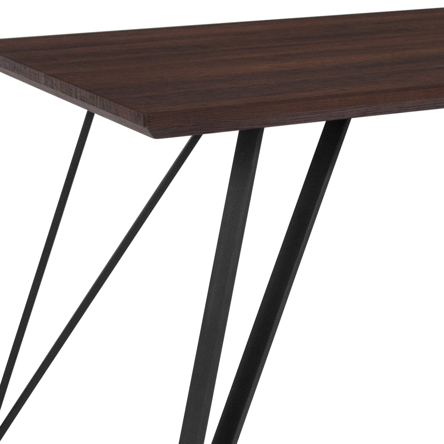 63x31.5 Dark Ash Dining Table HG-DT012-64054-GG