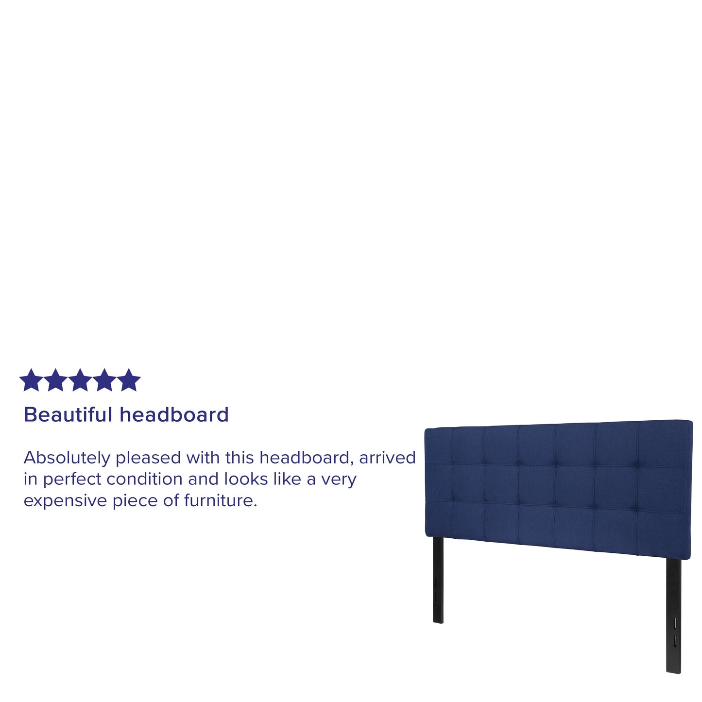 Full Headboard-Navy Fabric HG-HB1704-F-N-GG