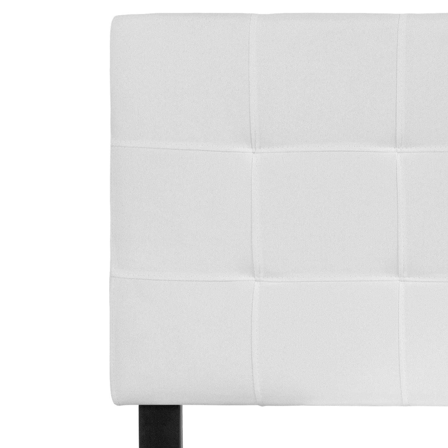 Full Headboard-White Fabric HG-HB1704-F-W-GG