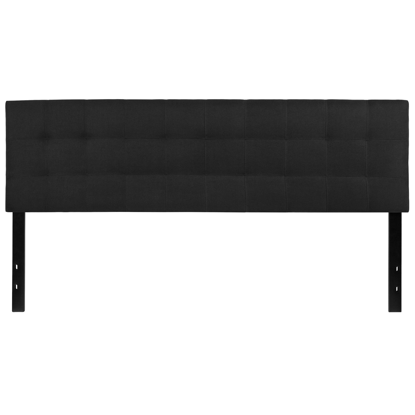 King Headboard-Black Fabric HG-HB1704-K-BK-GG