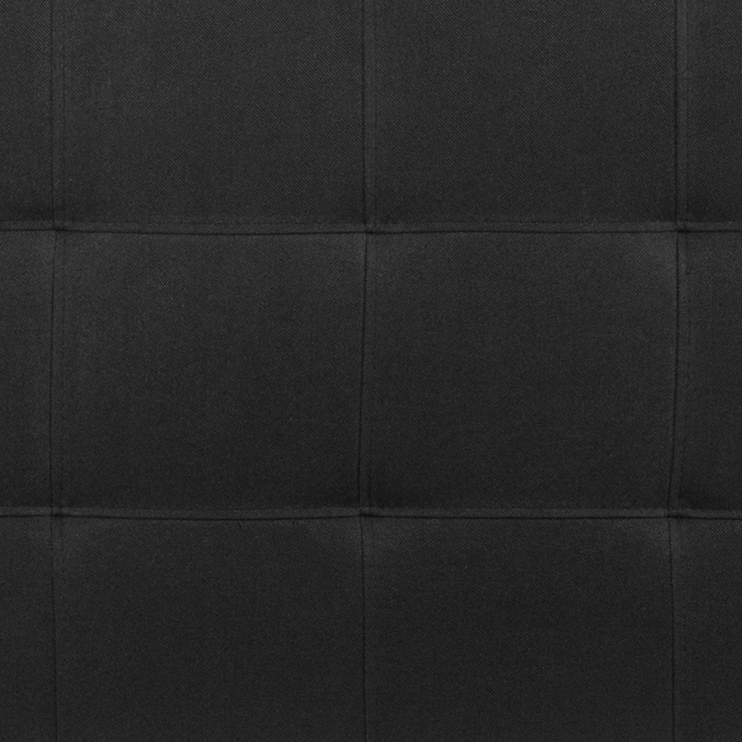 King Headboard-Black Fabric HG-HB1704-K-BK-GG