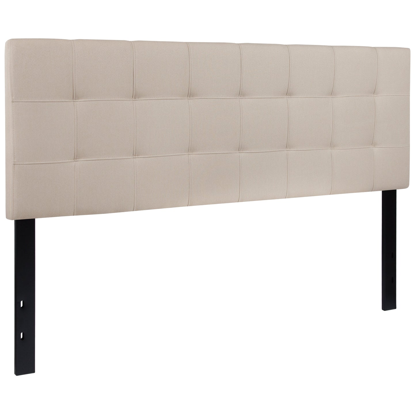 Queen Headboard-Beige Fabric HG-HB1704-Q-B-GG